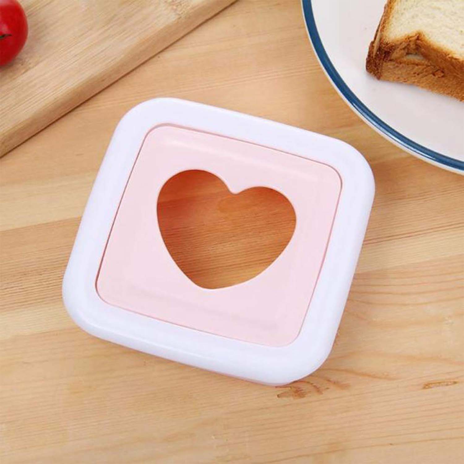 Heart Shape Sandwich Cutter & Bread Press (1 Pc) - Image 6