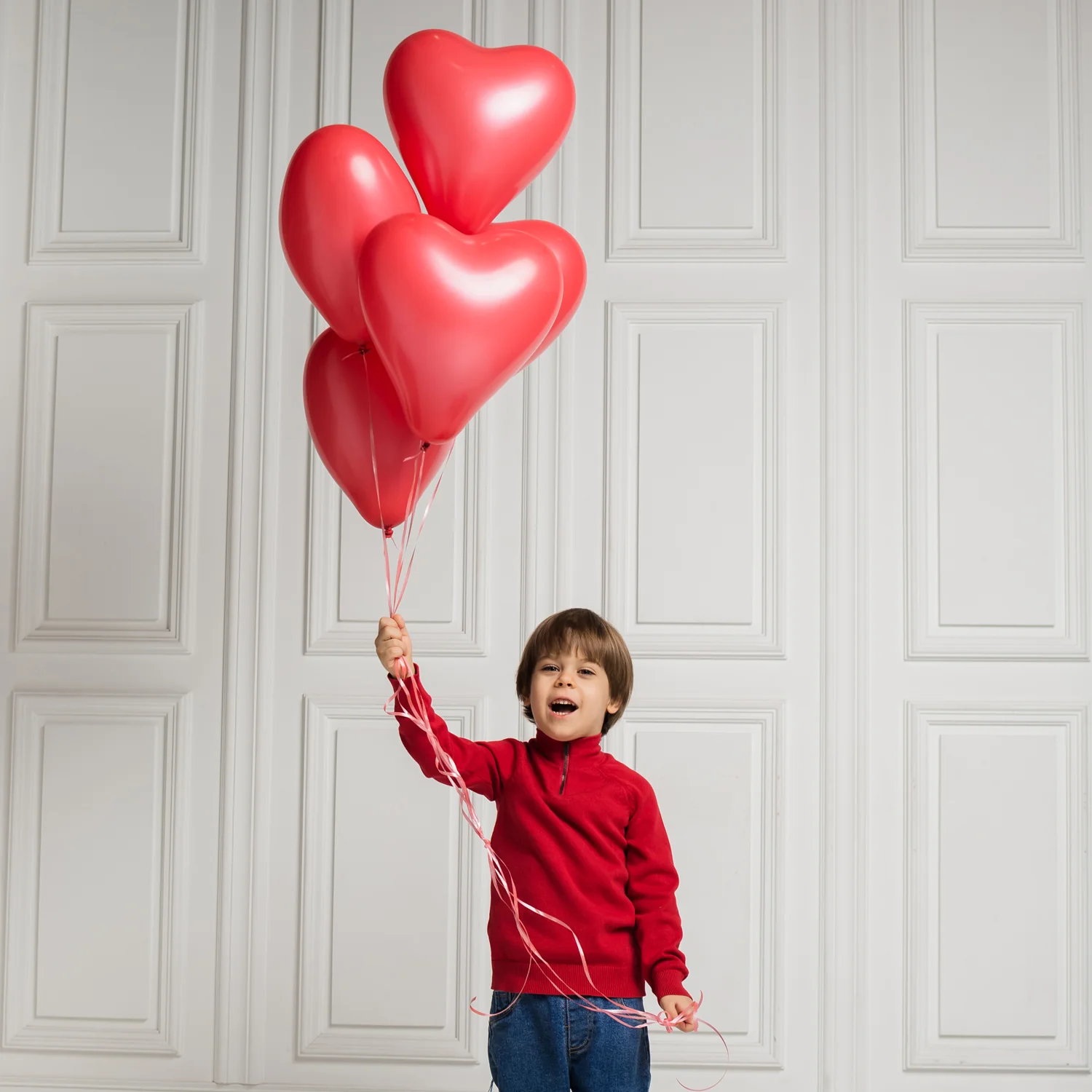 Heart shaped balloons Kinds (20 Pcs Set) - Image 5