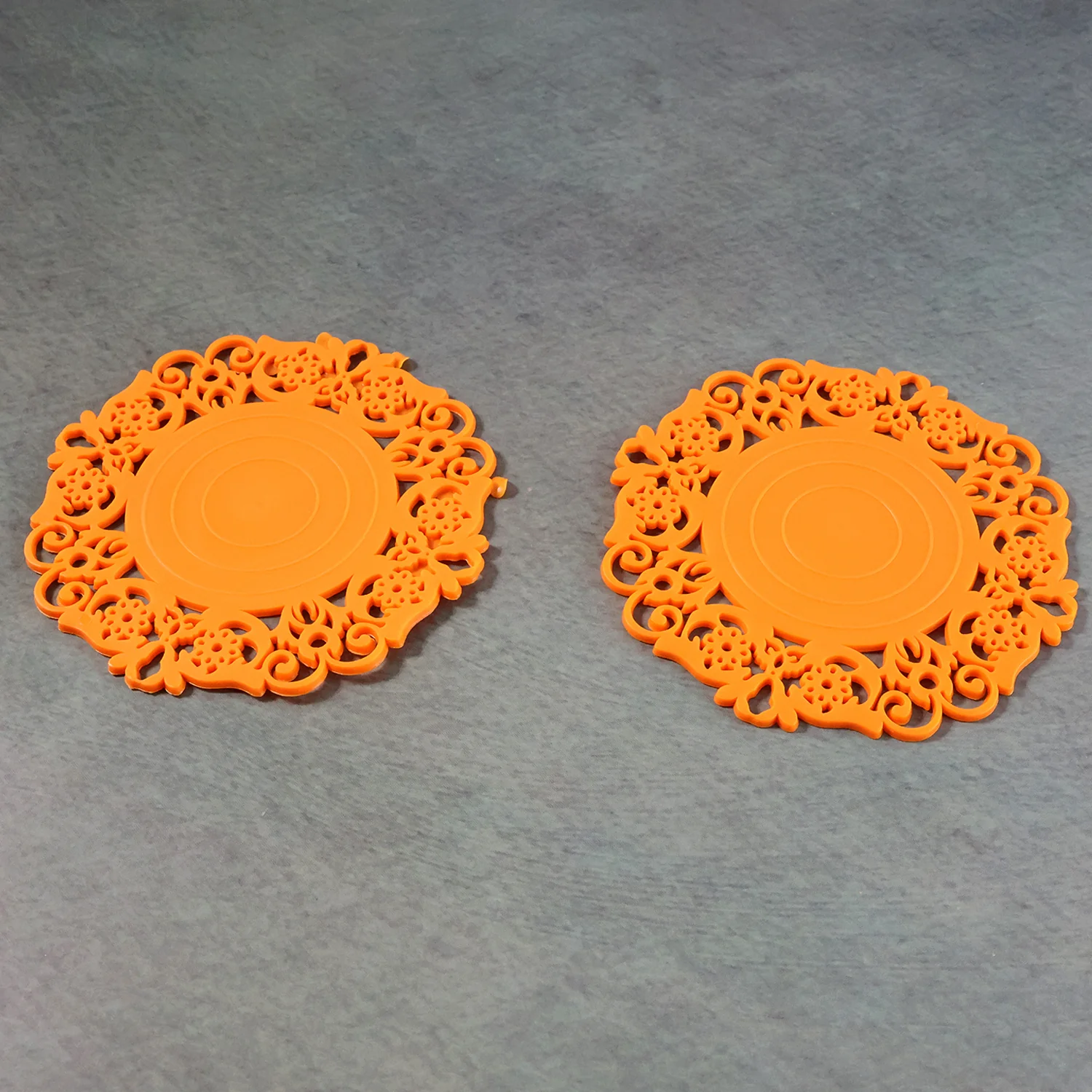 Heat-Resistant Decorative Hot Mat & Cup Coaster Set (10 cm, 2 Pc Set) - Image 5