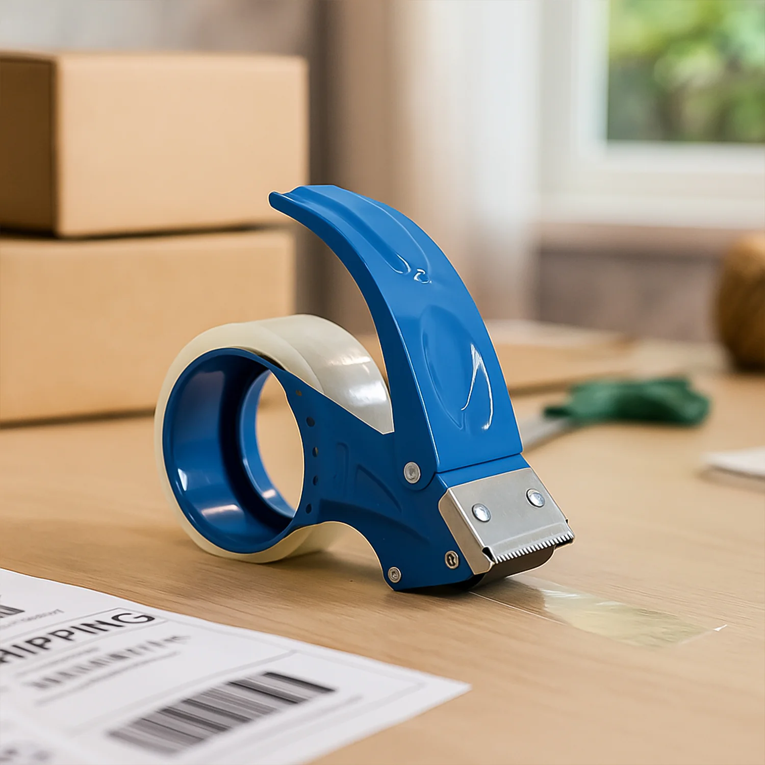 Heavy-Duty Tape Dispenser / Cutter - (1 Pc) - Image 4