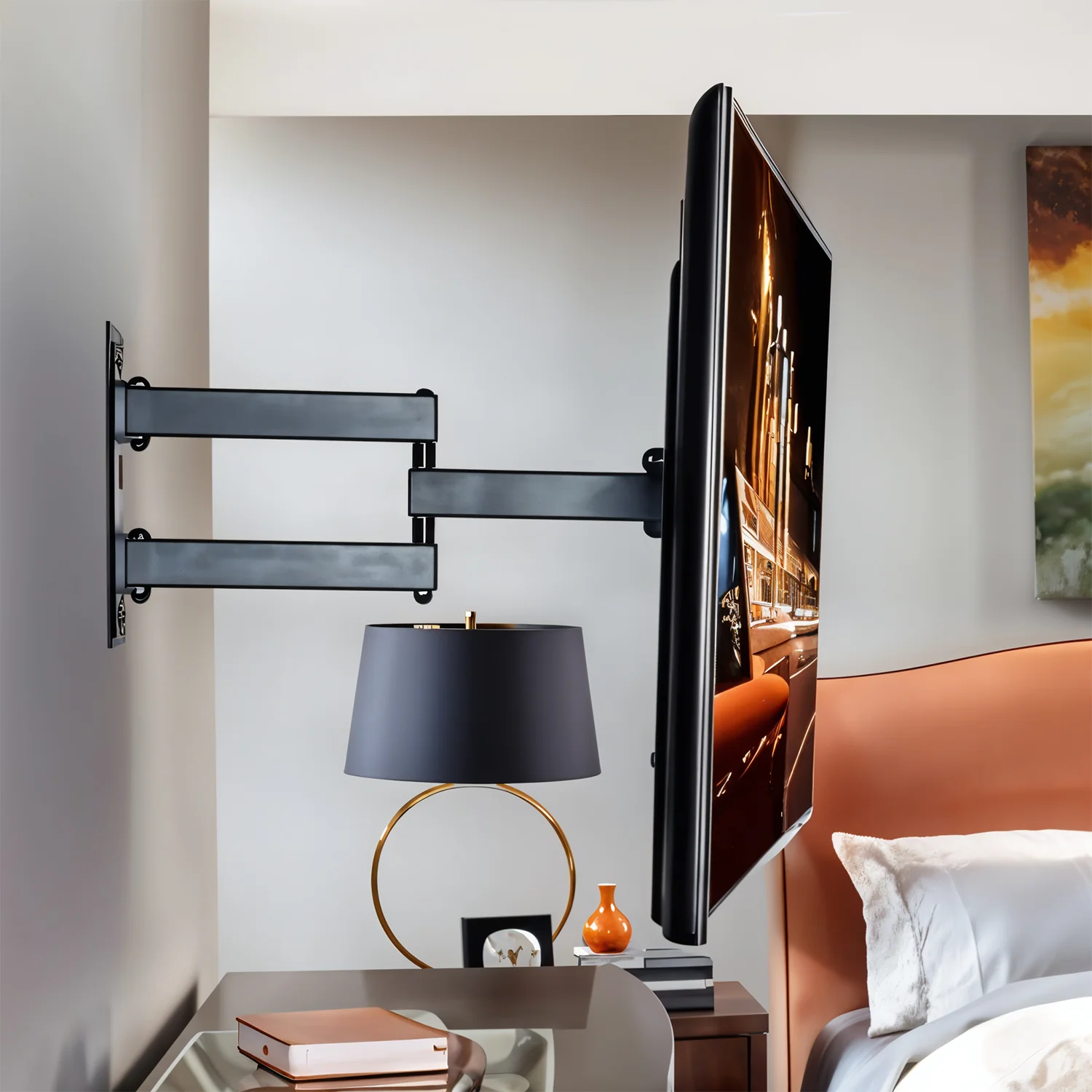 Heavy Duty 26–55 Inch Full Motion Cantilever Wall Mount Bracket - Image 6