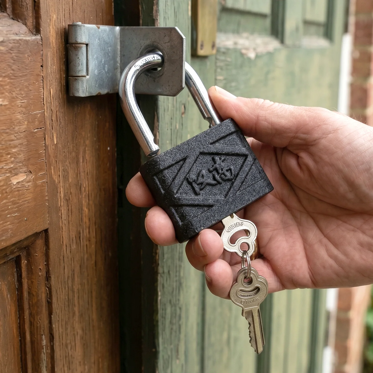 Heavy Duty 60mm Iron Pad Lock with 3 Keys - Image 3