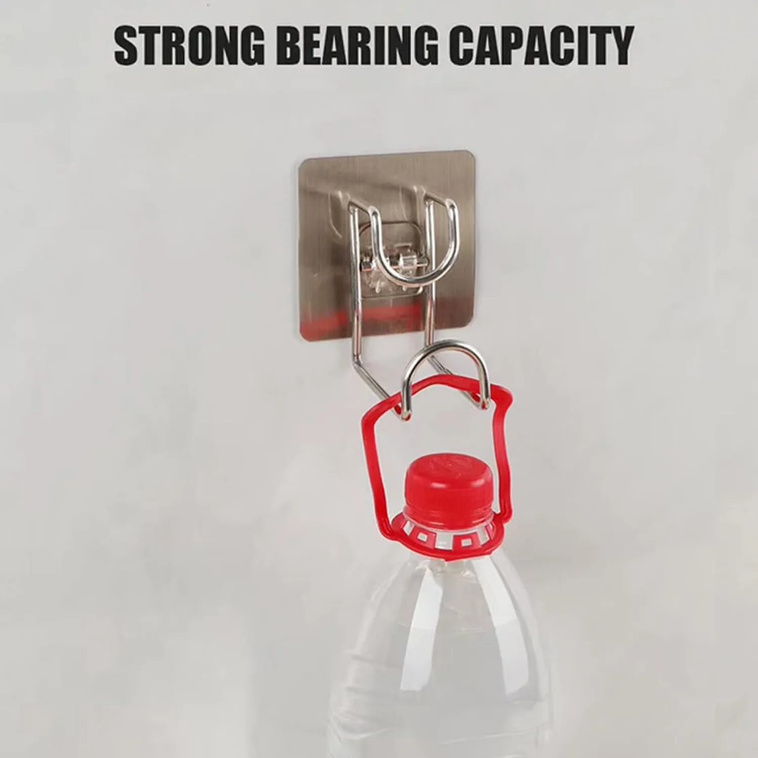 Heavy Duty Adhesive Wall Hook (1 Pc) - Image 3