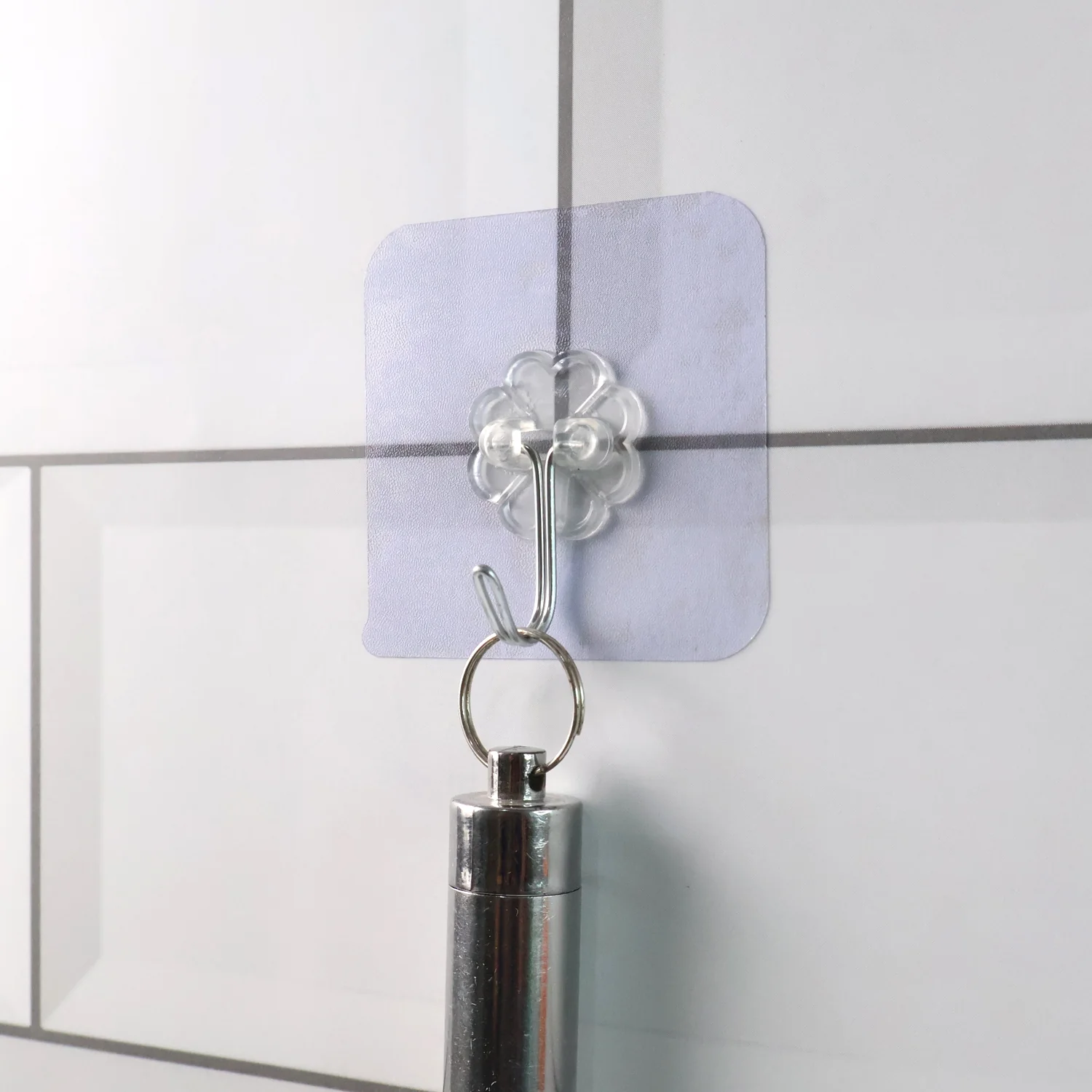 Heavy Duty Flower Adhesive Wall Hooks - (10 Pc / Set) - Image 8