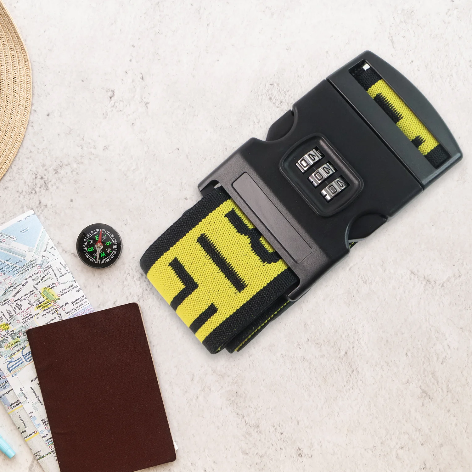 Heavy-Duty Adjustable Luggage Strap - (1 Pc) - Image 7