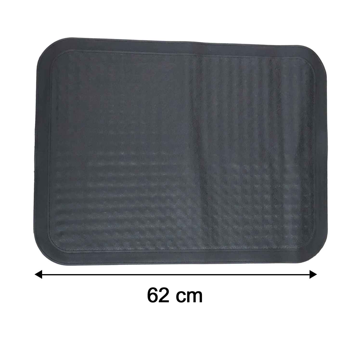 Heavy Duty Anti-Slip Rubber Car Foot Mat Set (4 Pc) - Image 6