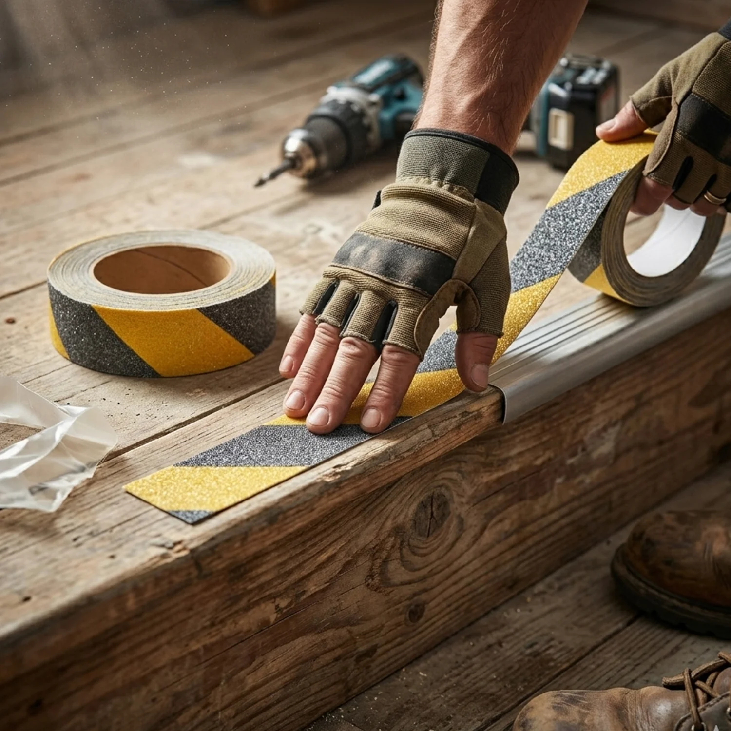Heavy Duty Anti Slip Safety Tape 110x25mm 1 Pc - Image 8