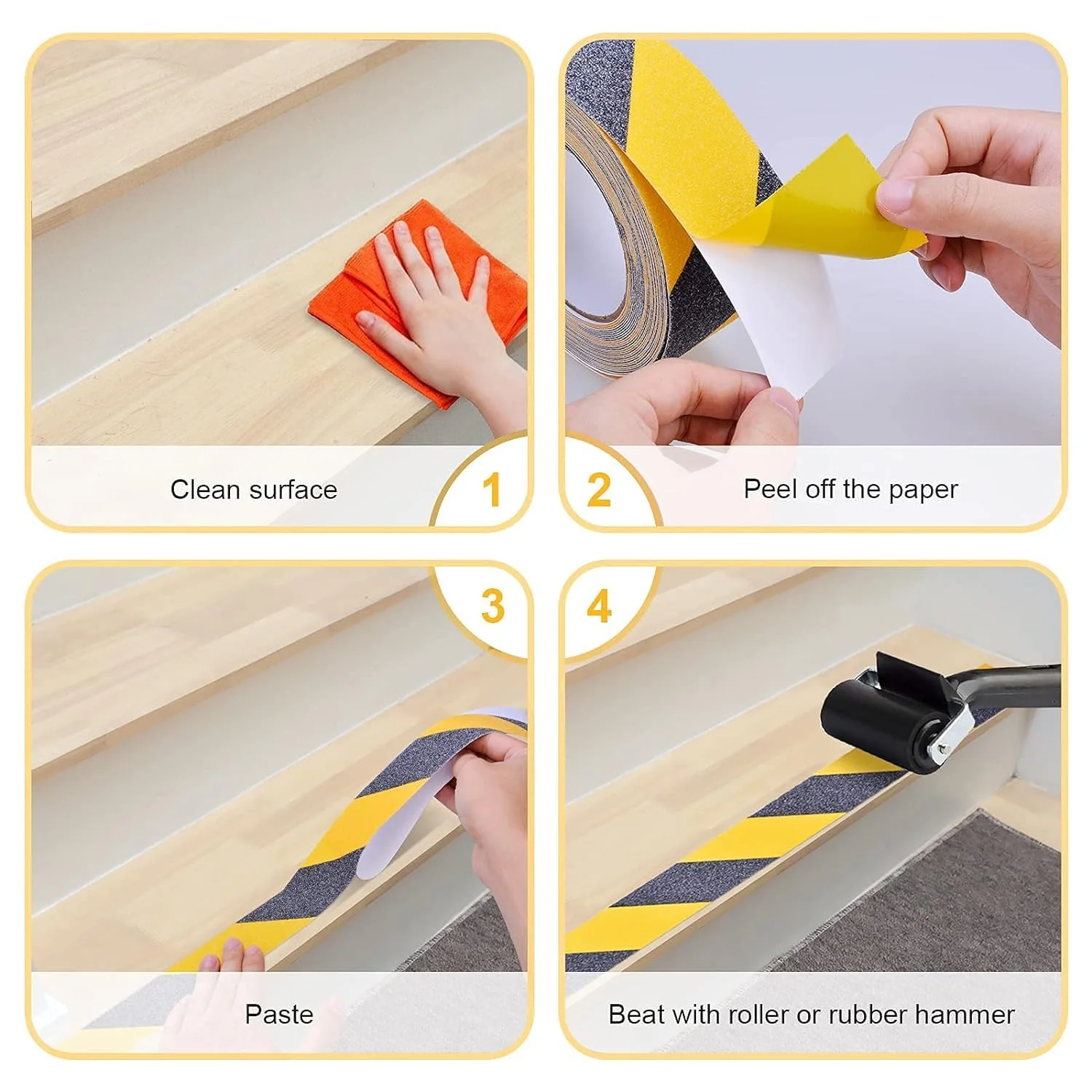 Heavy Duty Anti Slip Safety Tape 110x25mm 1 Pc - Image 9