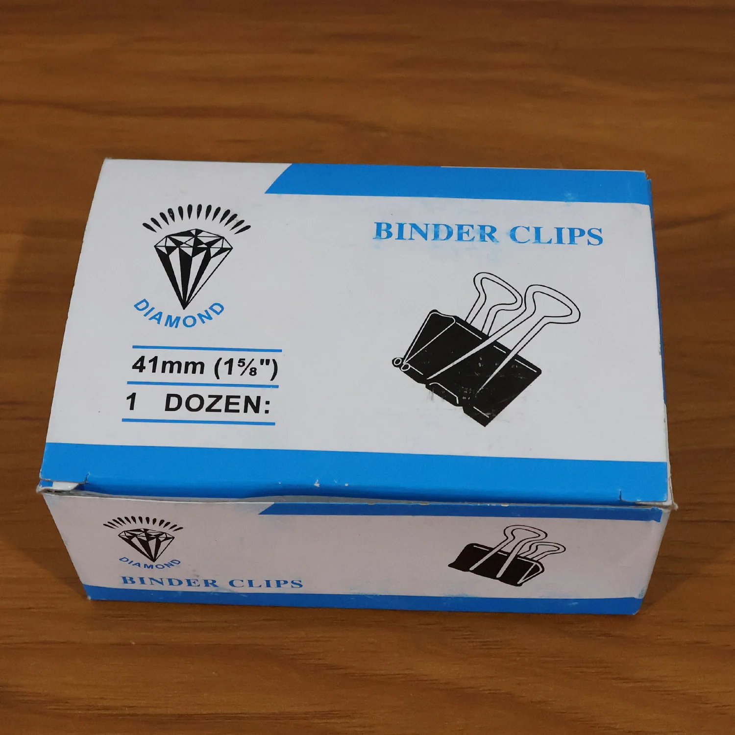 Extra Large Heavy-Duty Black Binder Clips Set (41 mm, 12 Pc) - Image 6