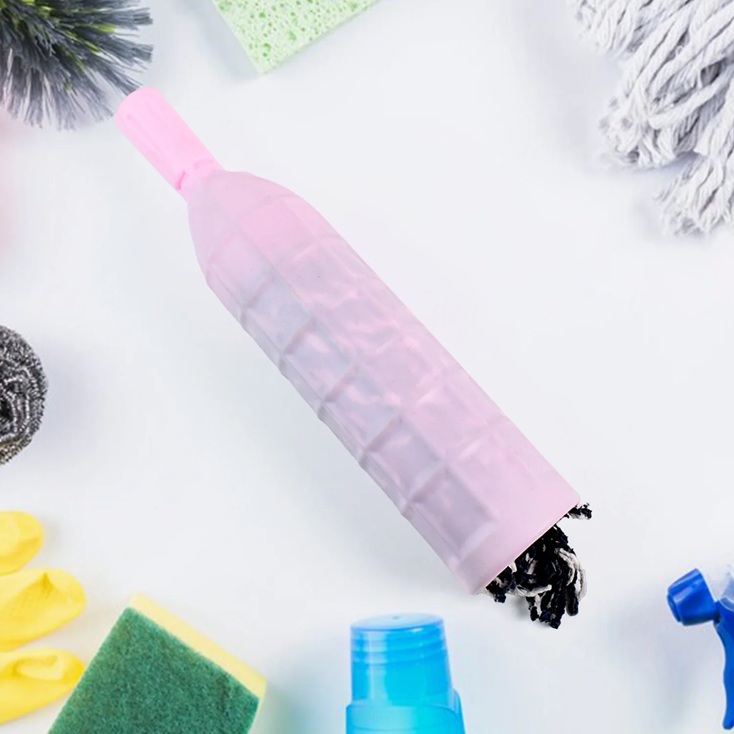 Heavy-Duty Floor Cleaning Bottle Mop Refill with Durable Plastic Bottle - Image 6