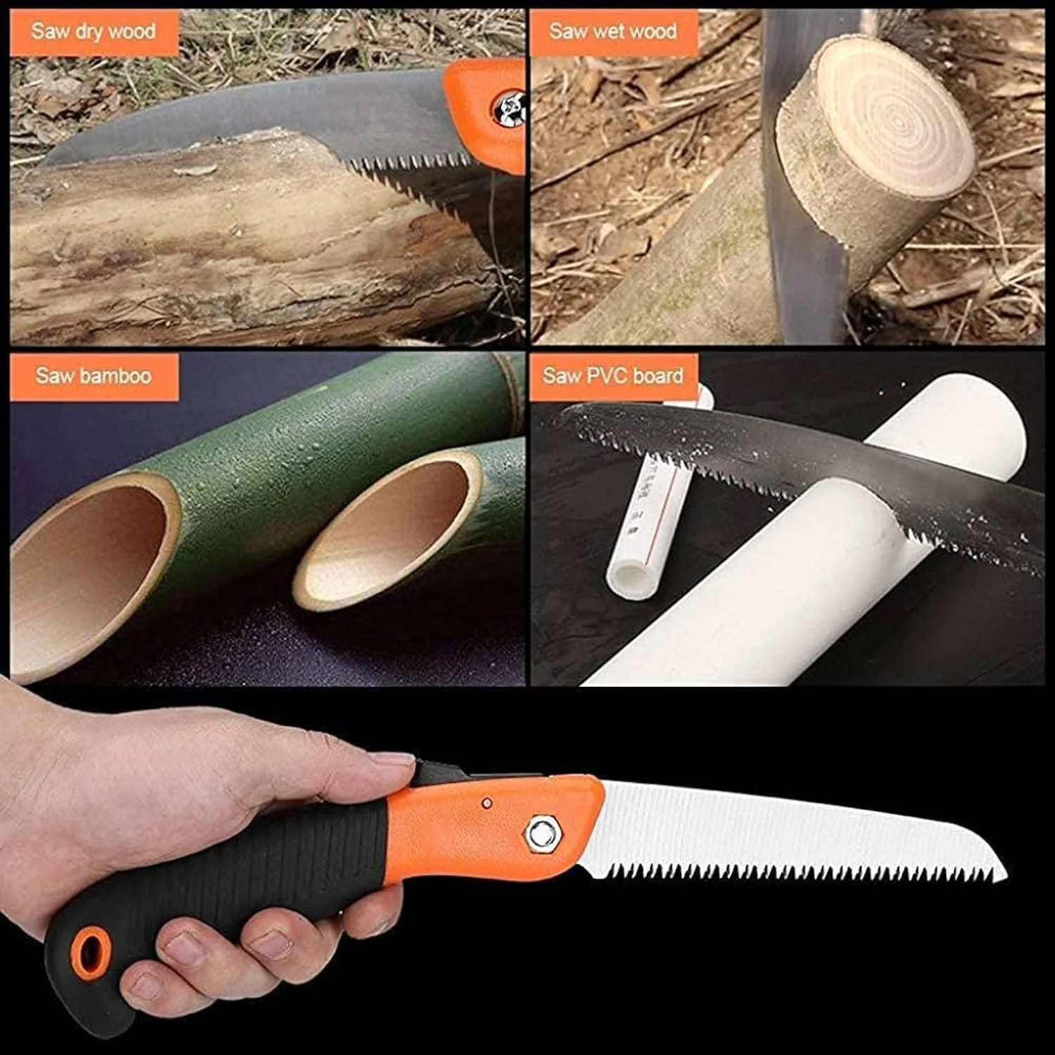 Heavy Duty Folding Garden Hand Saw  –40 cm - Image 4