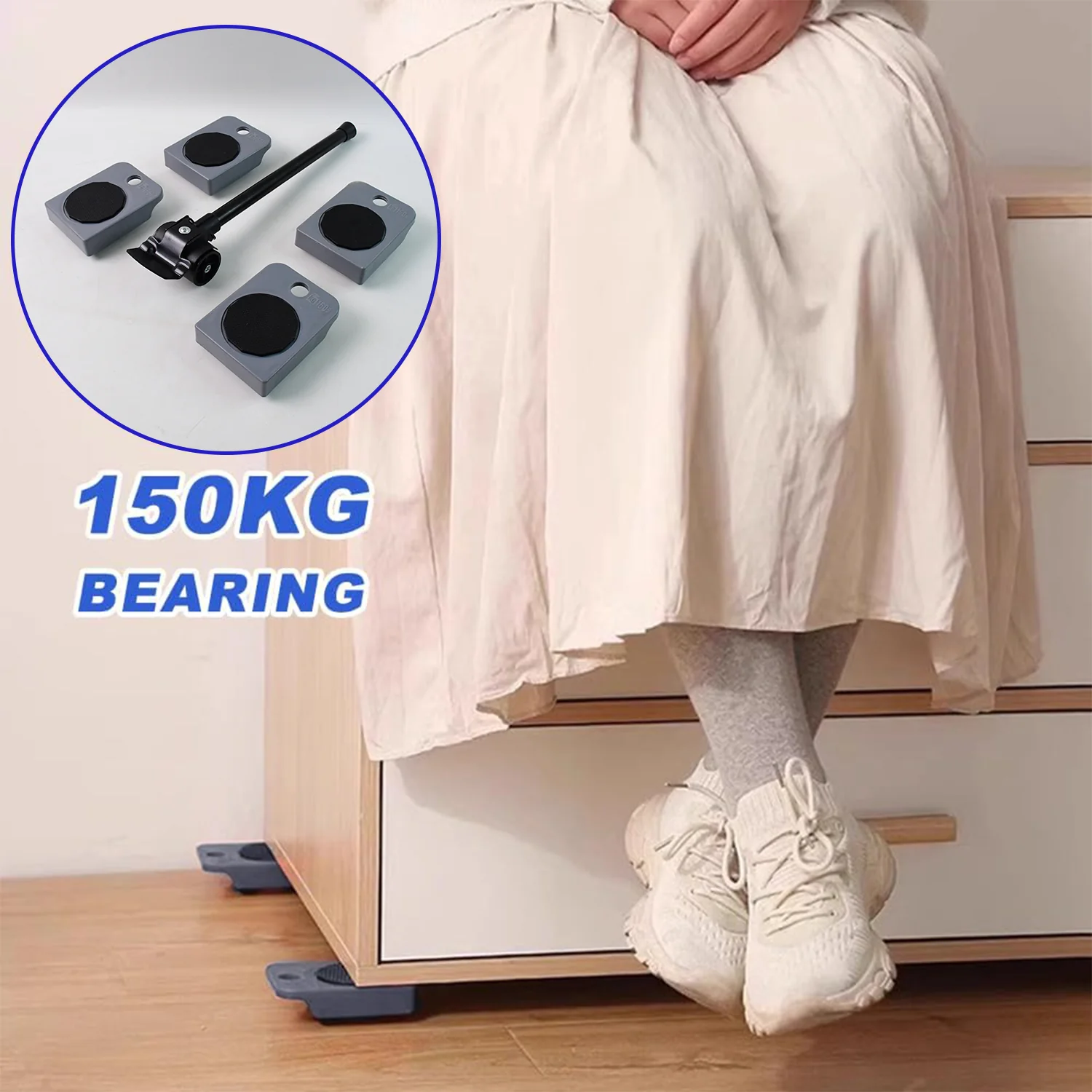 Heavy Duty Furniture Lifter and Moving Tool Set - Image 7