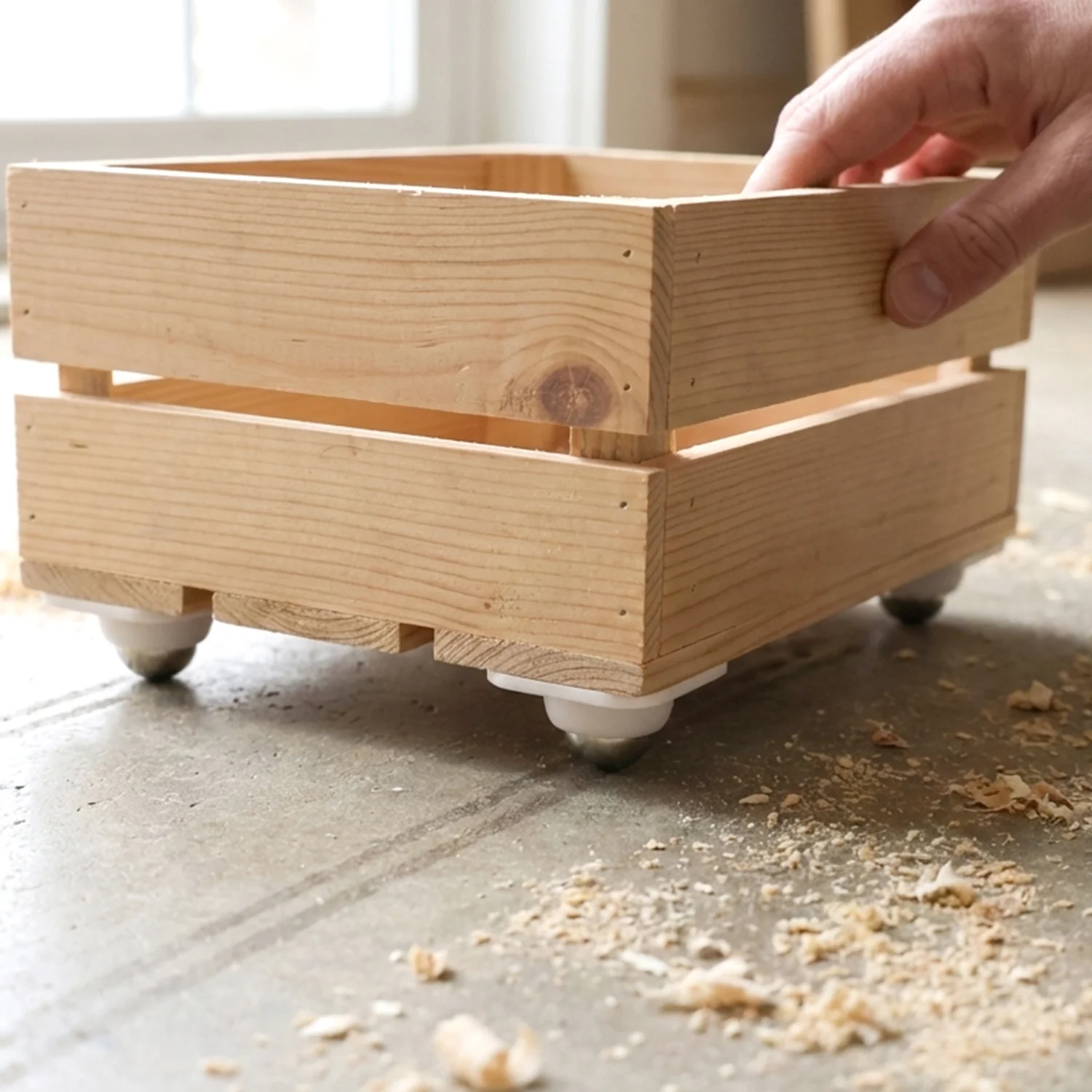 Heavy-Duty Furniture Moving Roller Mini Wheels (4 Pc Set) - Image 4