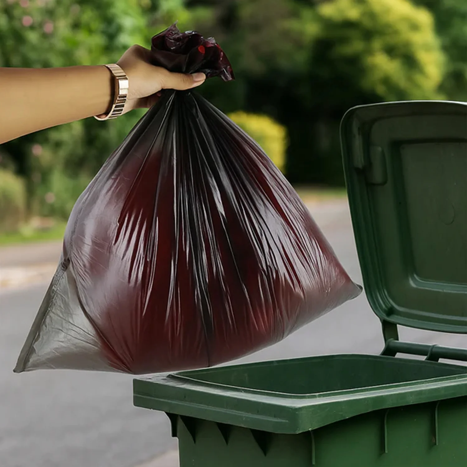 Heavy Duty Garbage Bags Roll (30 Bags, 45x50 Cm) - Image 4