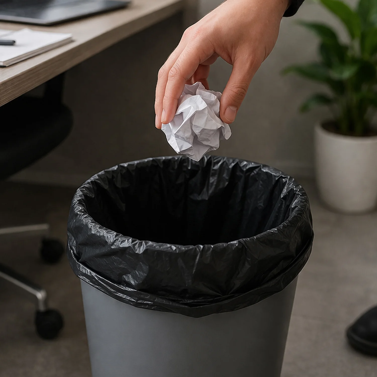 Heavy Duty Garbage Bags Roll (50 Bags, 50x60 Cm) - Image 5