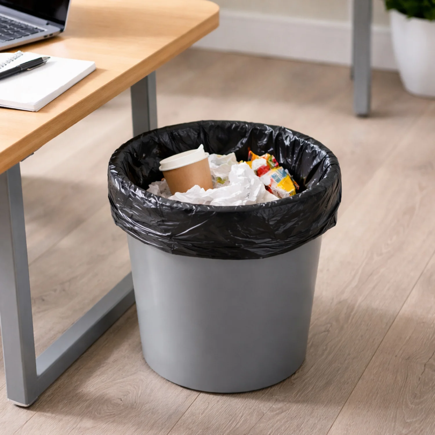 Heavy Duty Garbage Trash Bags Roll (50 Bags, 45x50 Cm) - Image 3