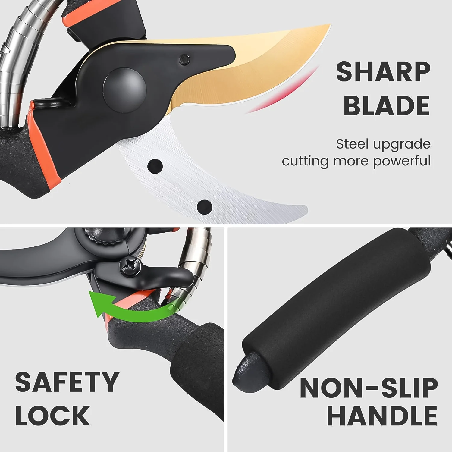 Heavy Duty Garden Pruning Shears (1 Pc) - Image 5
