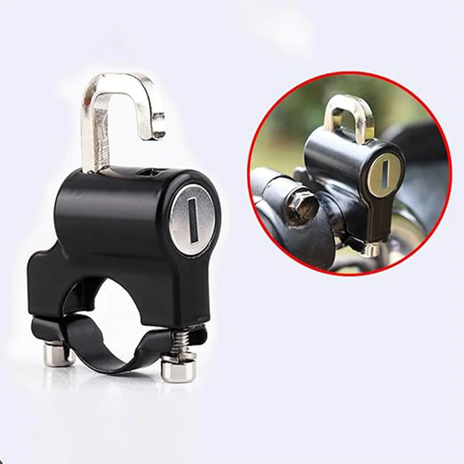 Heavy-Duty Helmet Lock for Motorcycle - Image 4