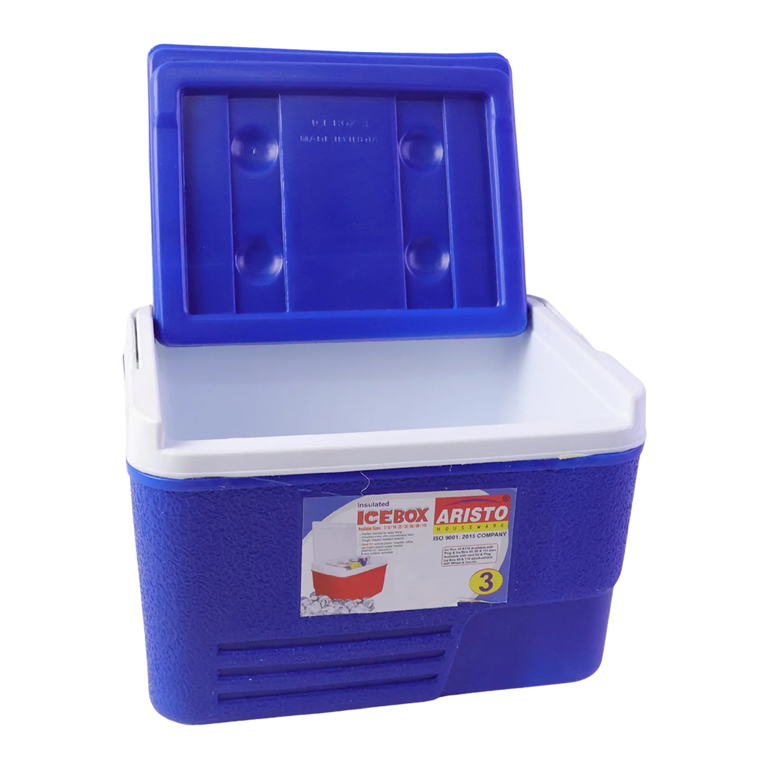 Heavy Duty Insulated Ice Box (1 Pc, Blue / 3Ltr) - Image 5