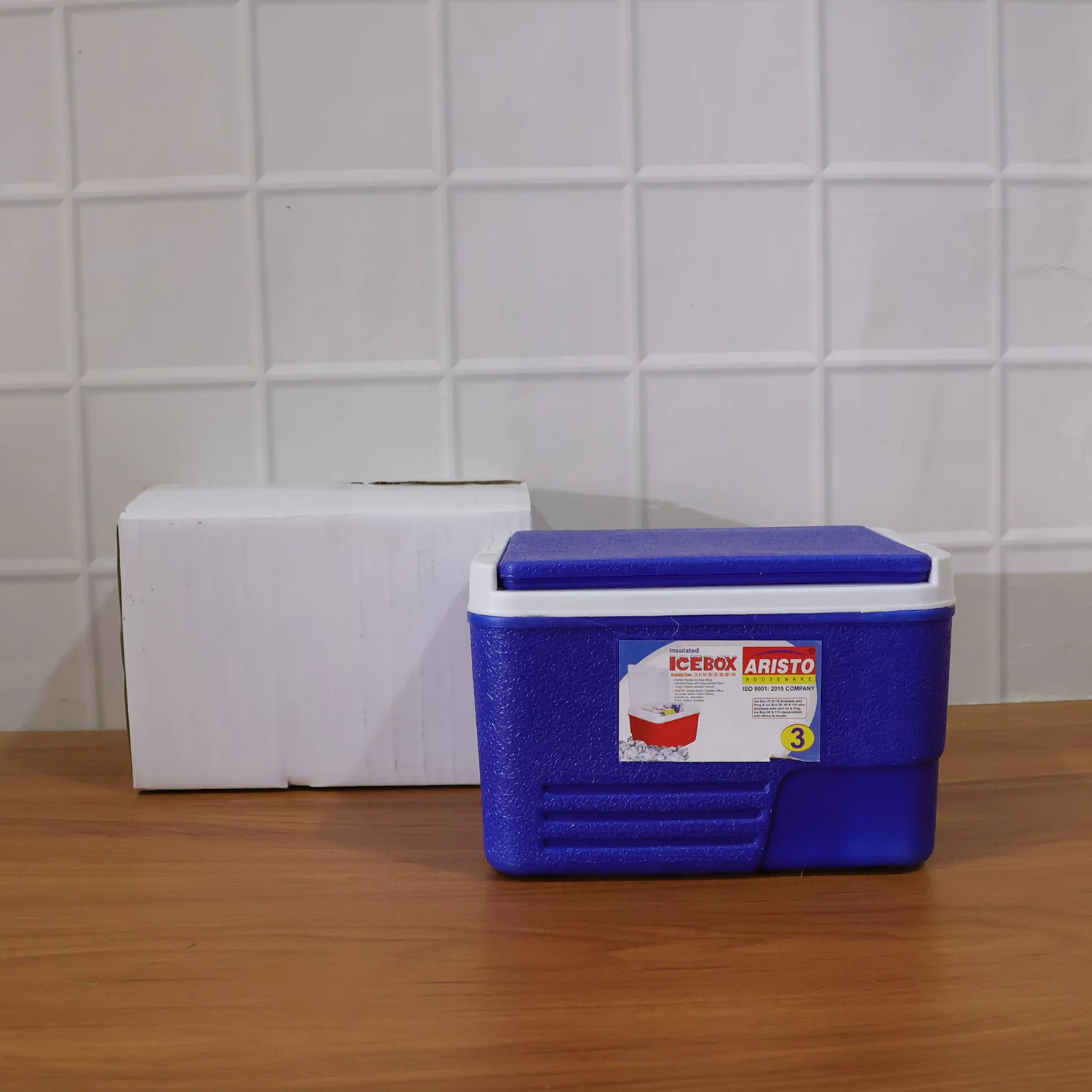 Heavy Duty Insulated Ice Box (1 Pc, Blue / 3Ltr) - Image 9