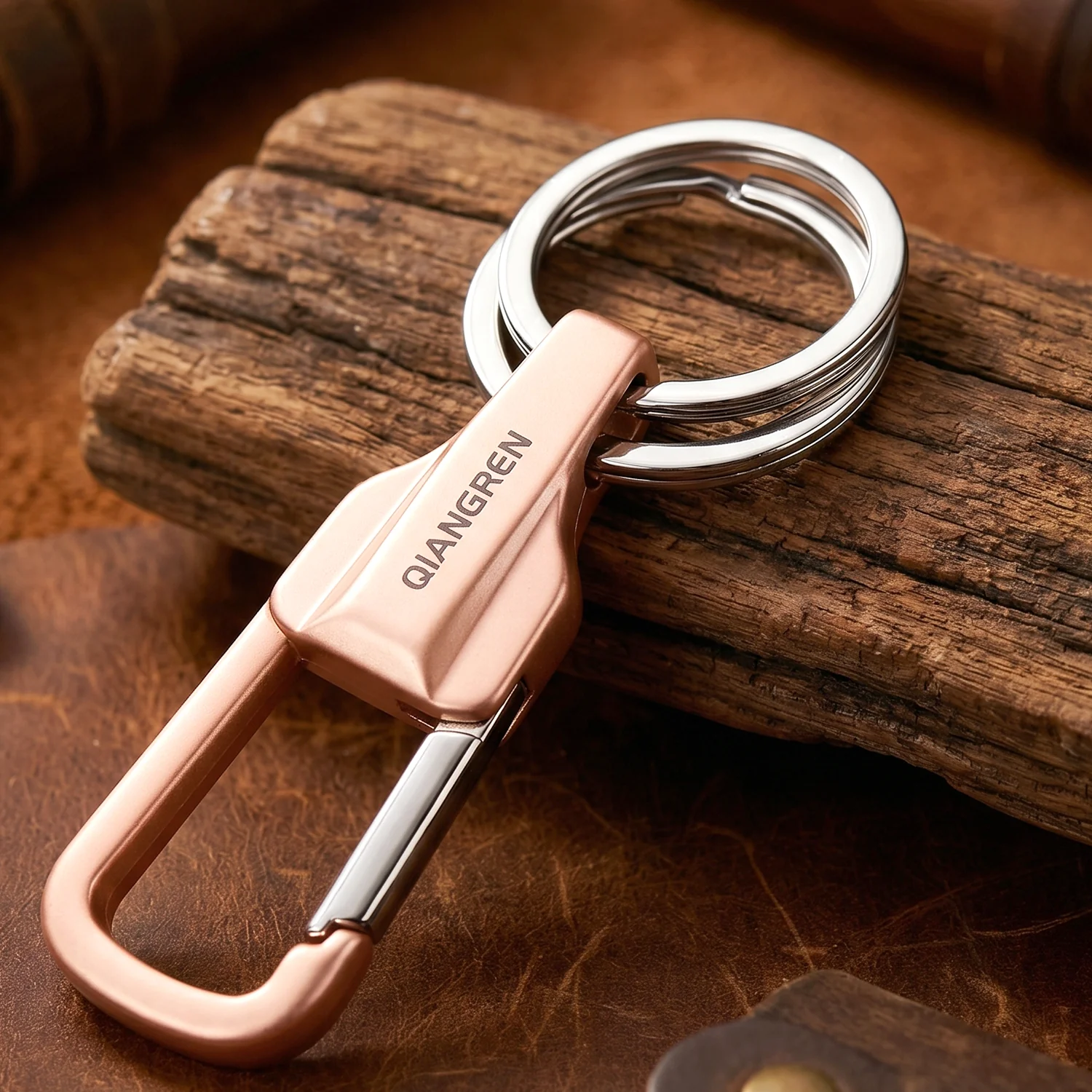 Heavy Duty Keychain Organizer with Quick Release Hook for Keys (1 Pc) - Image 7