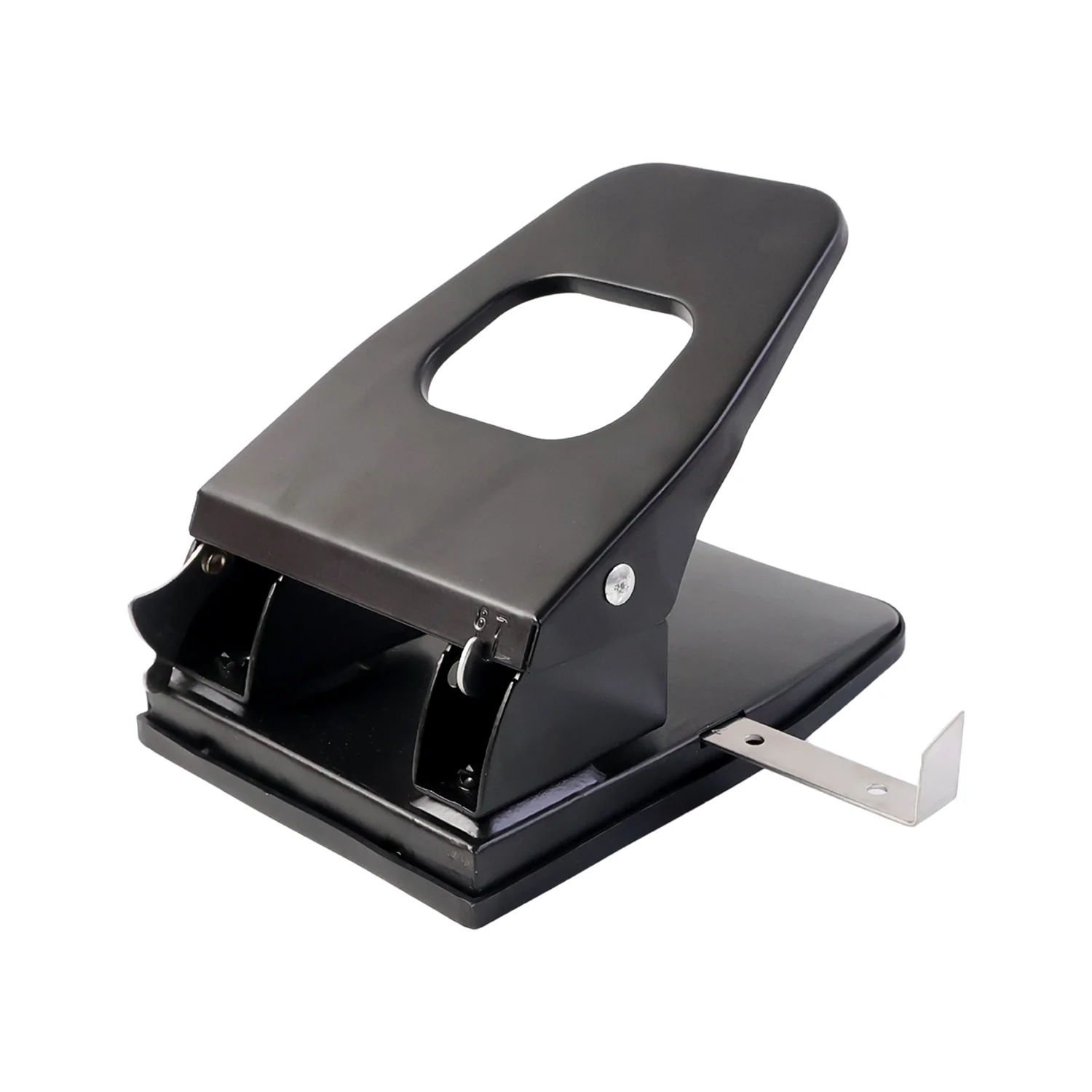 Heavy-Duty Metal 2-Hole Paper Punch Machine - Image 5