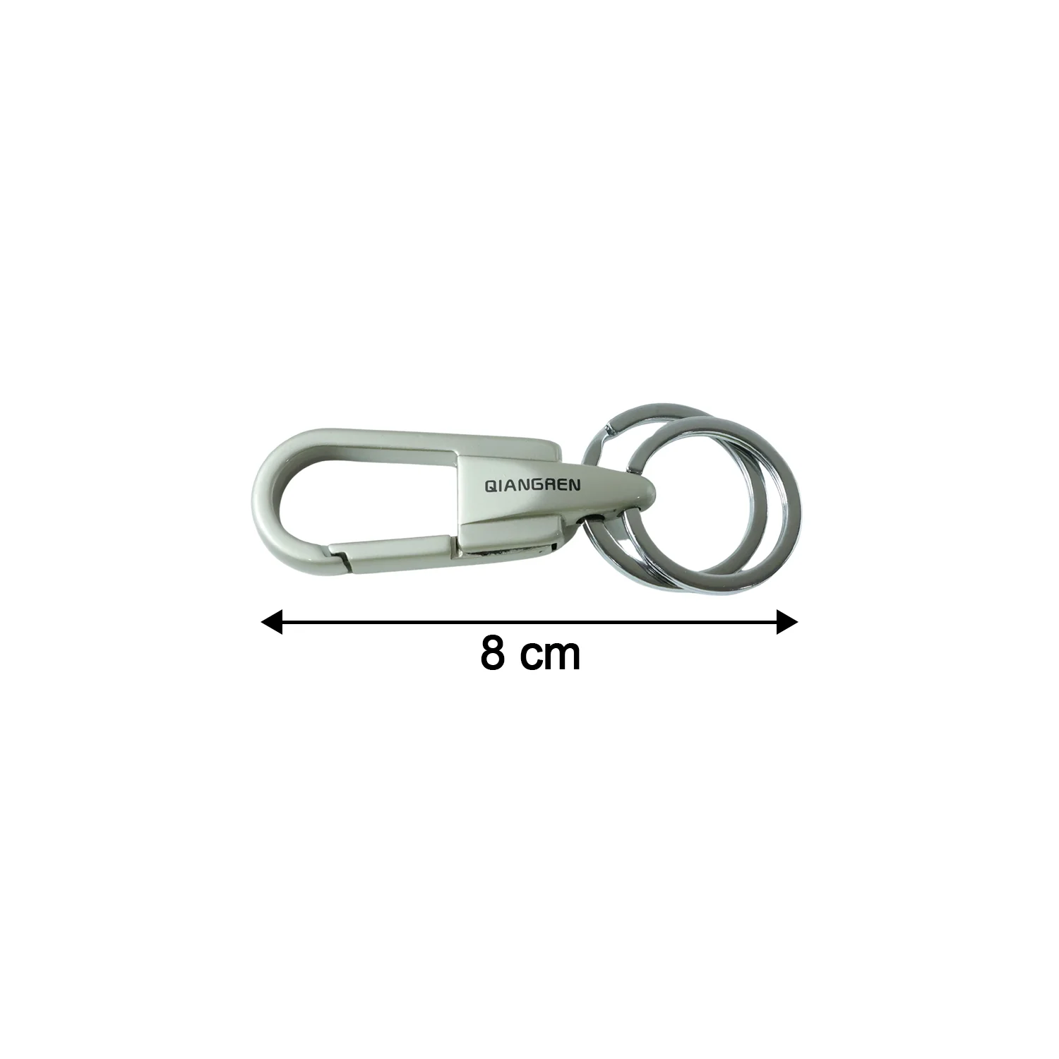 Heavy Duty Metal Key Holder Carabiner Clip Keychain (1 Pc) - Image 6
