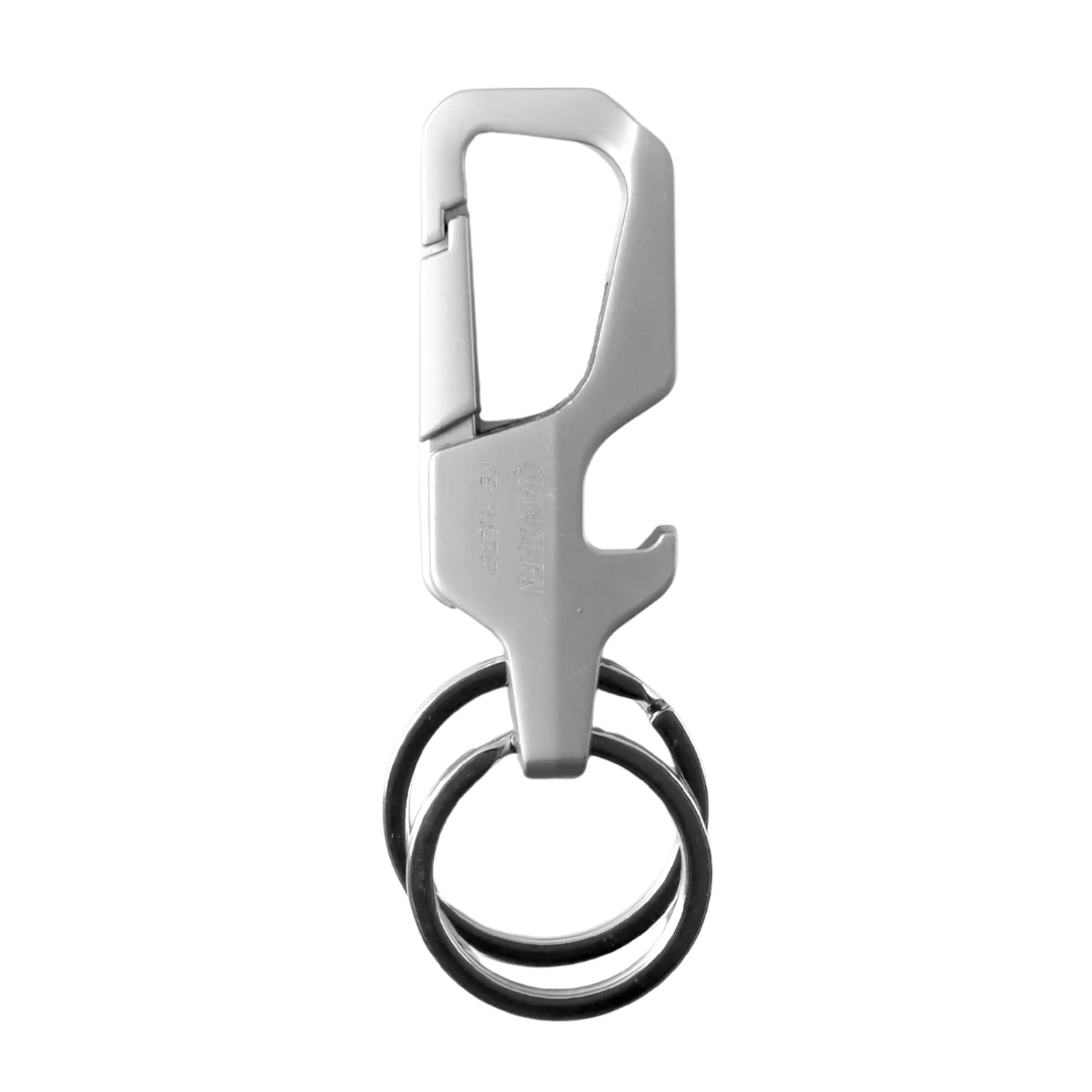Heavy Duty Metal Key Holder with Secure Lock Keychain (1 Pc) - Image 5
