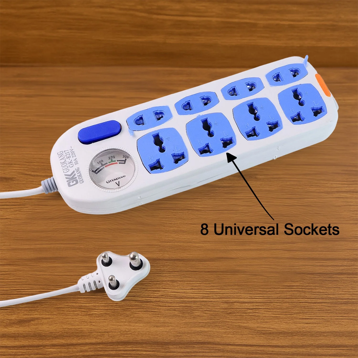 Heavy Duty Multi 8 Socket Extension Board (1 Pc) - Image 6