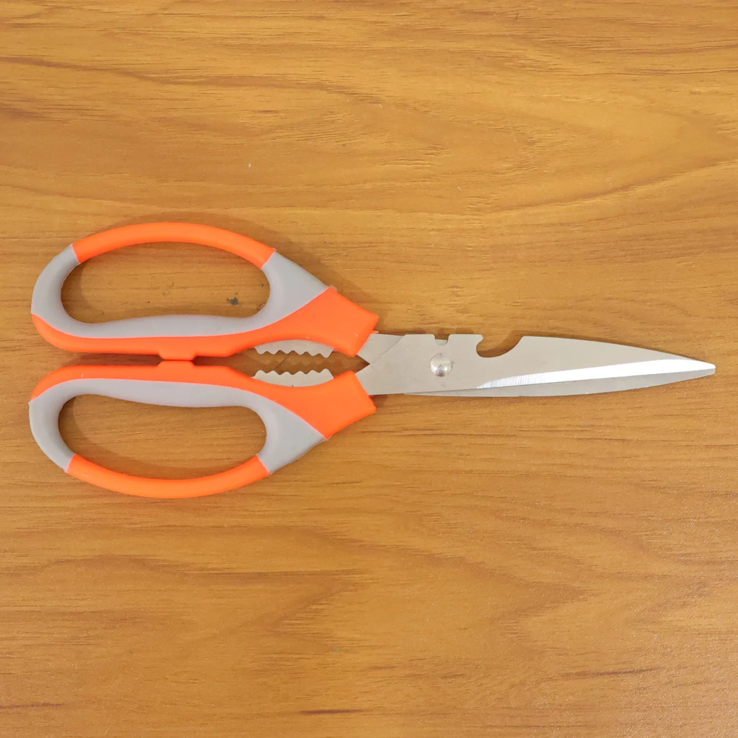 Heavy Duty Multipurpose Stainless Steel Kitchen Scissors (1 Pc) - Image 8