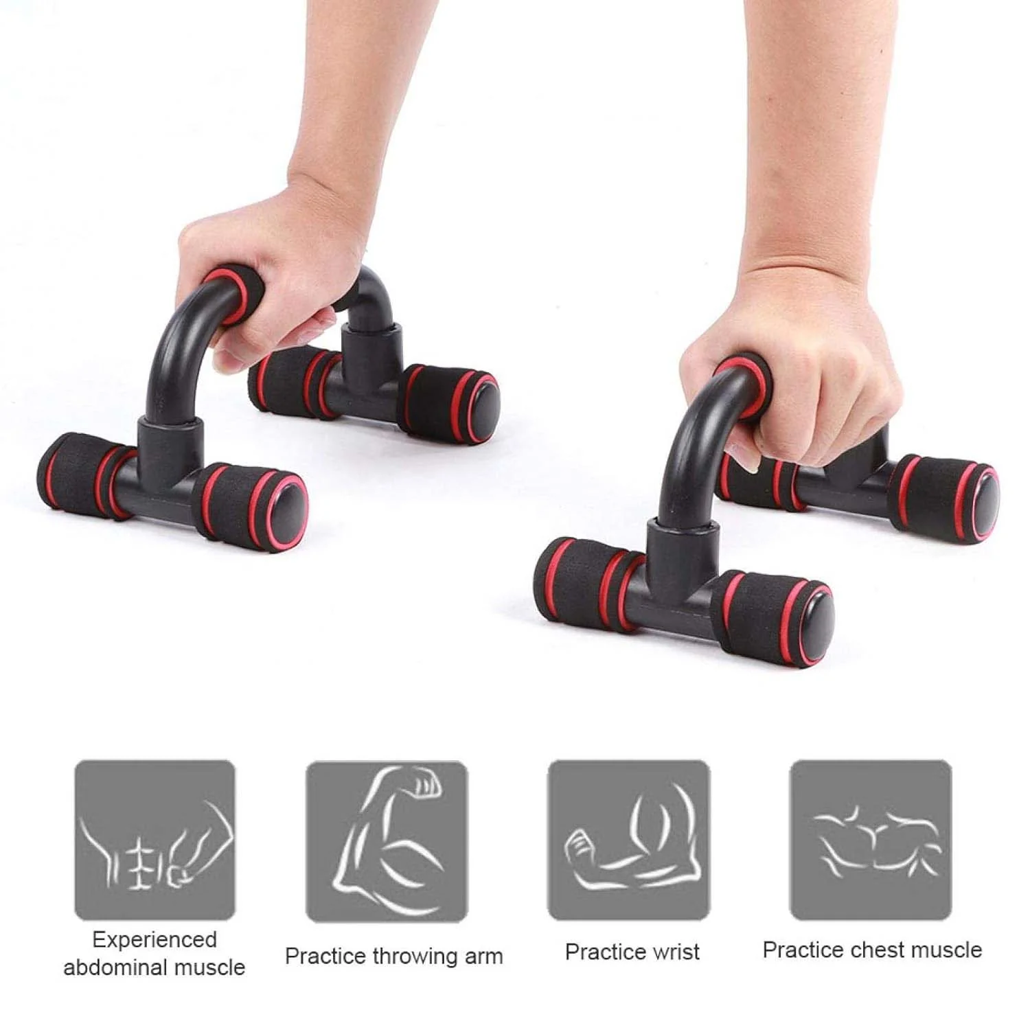 Heavy-Duty Push-Up Bars Stand for Home Workout - Image 9