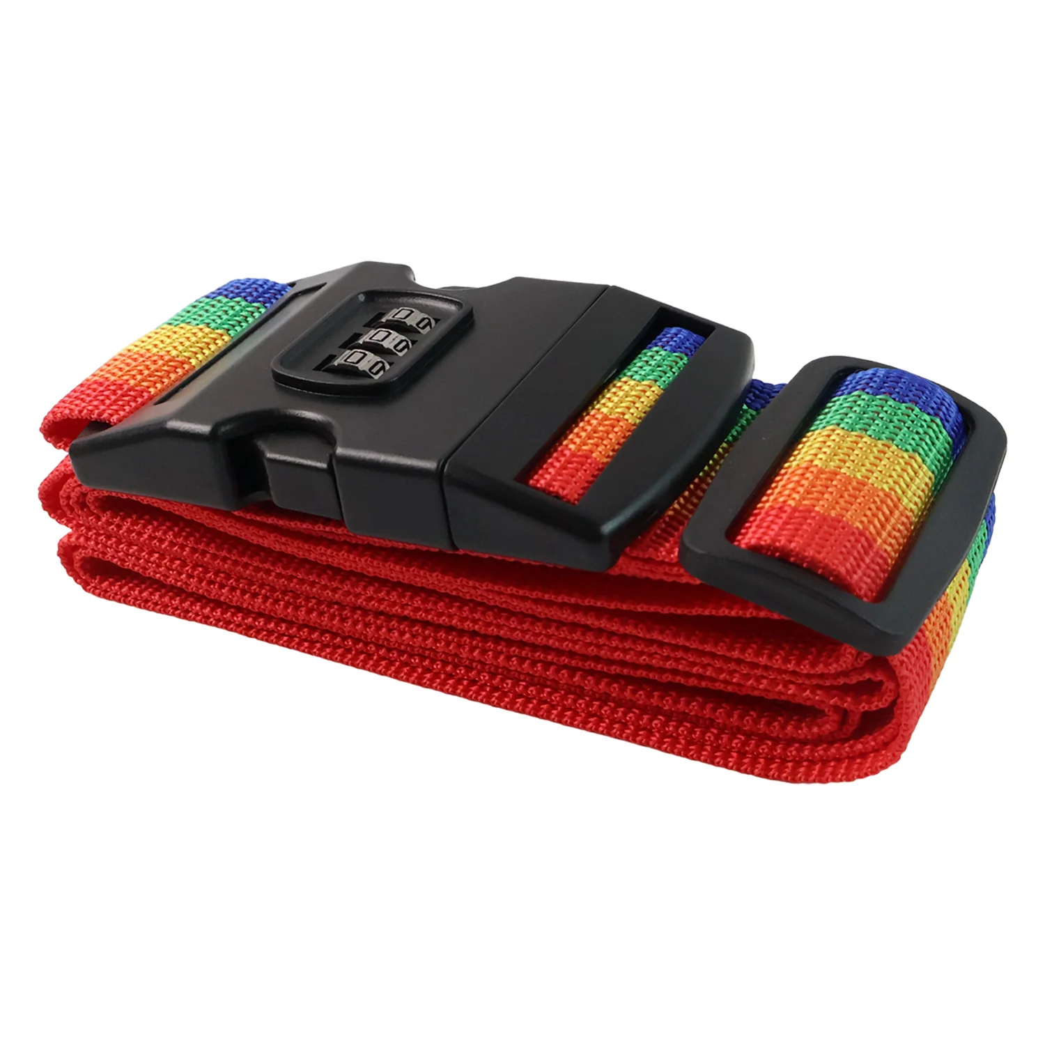 Heavy-Duty Rainbow Webbing with 3-Digit Code Lock - Image 5