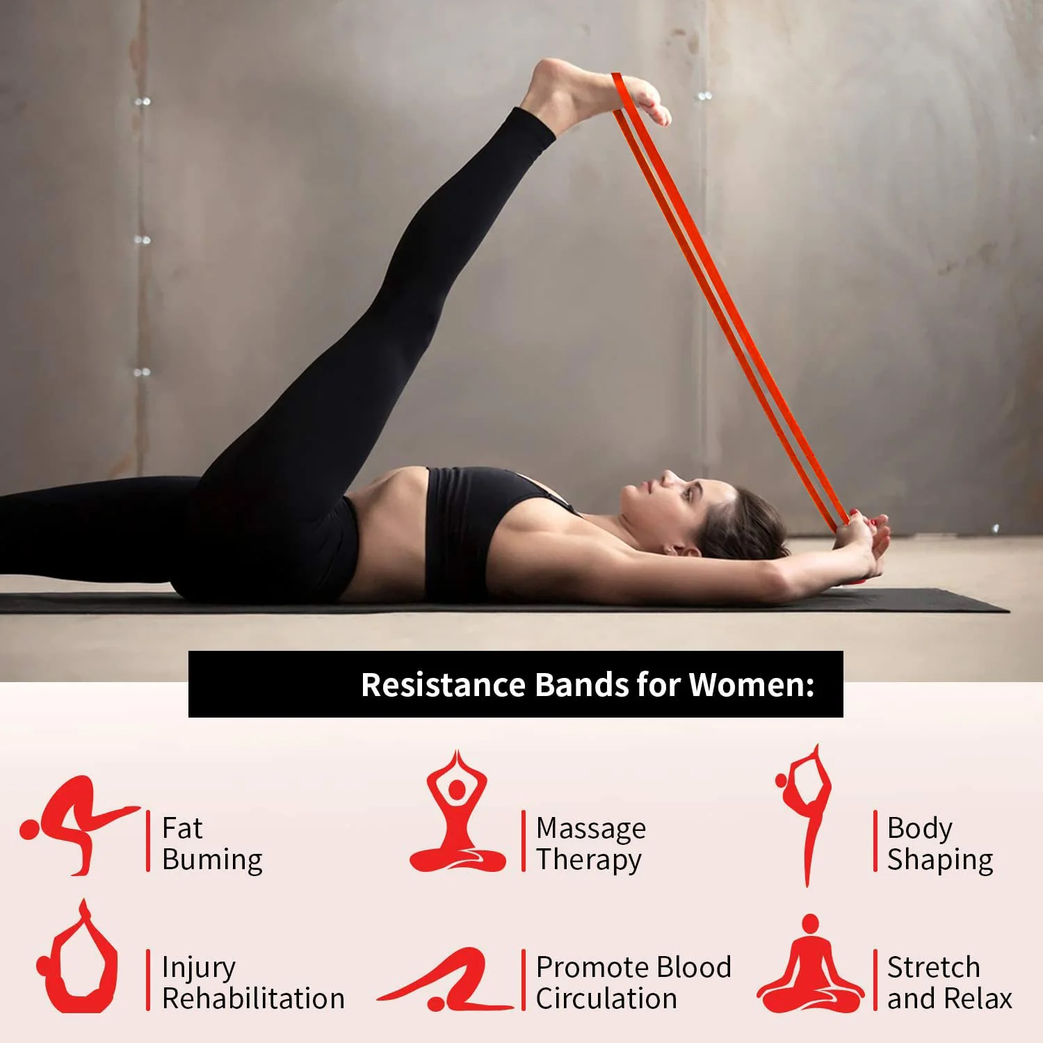 Heavy-Duty Resistance Exercise Band 2080×13 mm - Image 7
