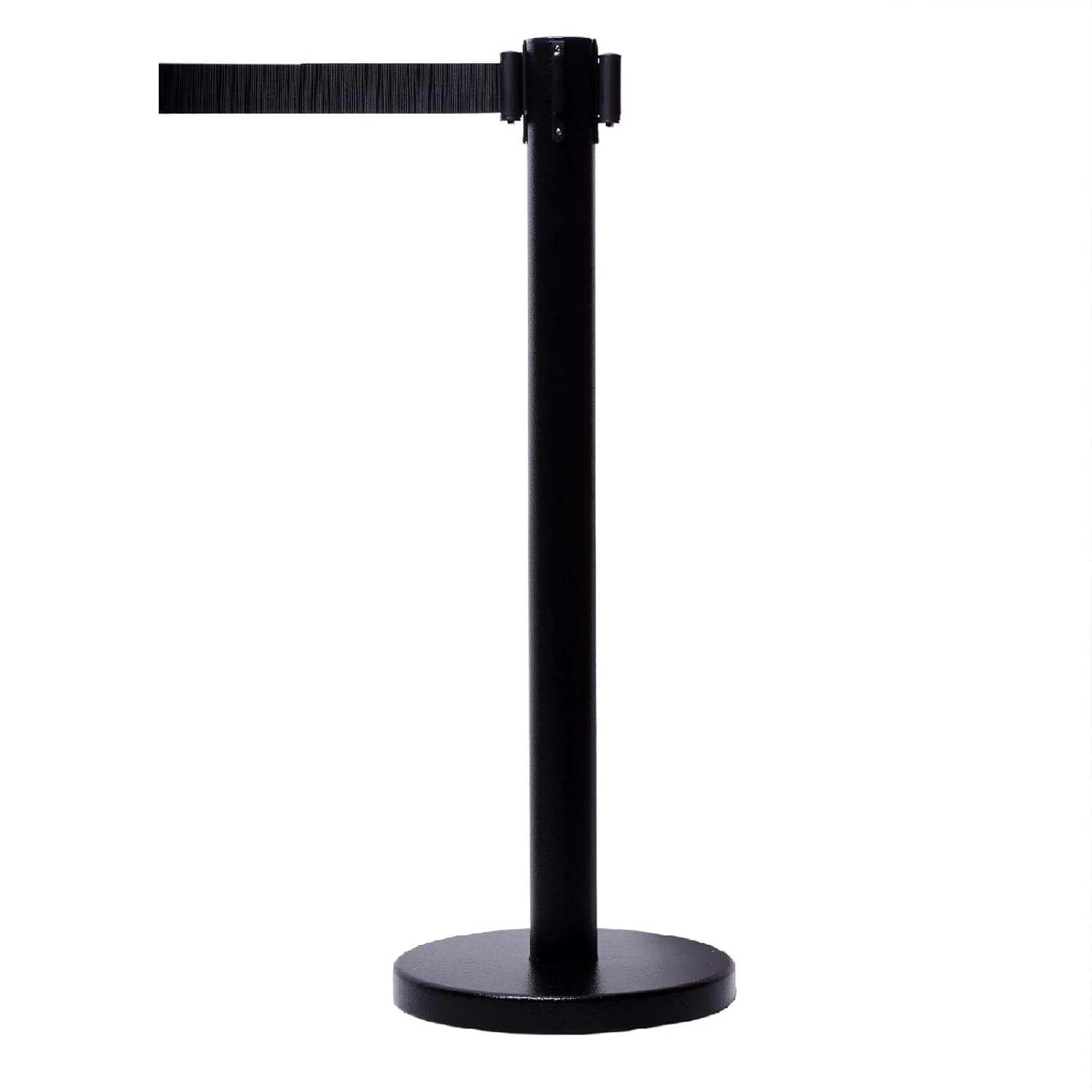 Heavy Duty Retractable Belt Crowd Control Pole with Sturdy Base – 1 Pc - Image 5
