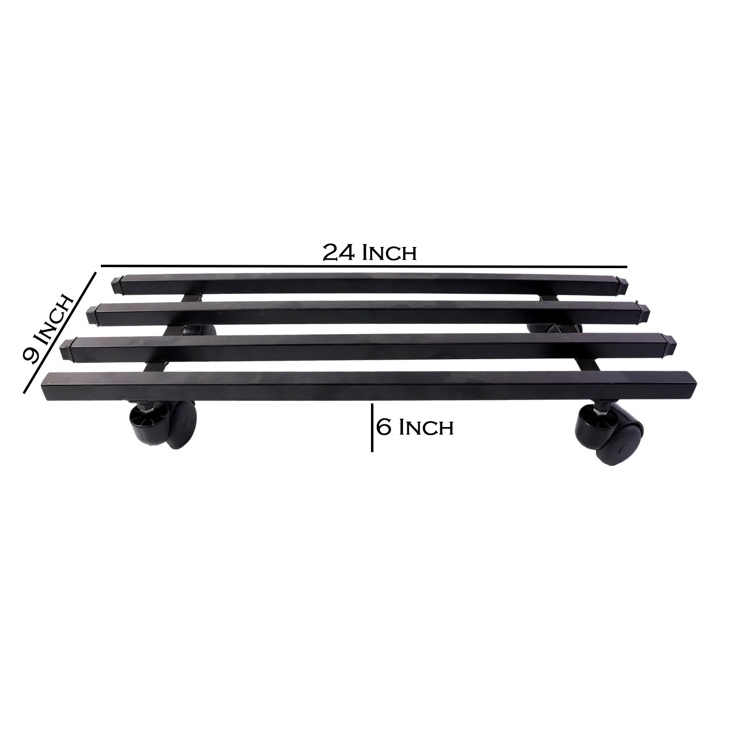 Heavy-Duty Rolling Metal Plant Stand – Mobile Garden Display Trolley - Image 6