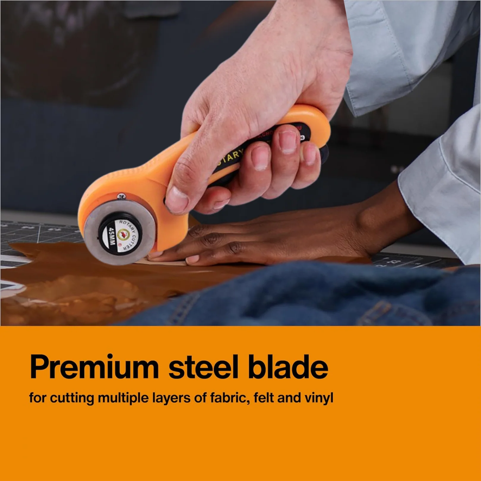Heavy Duty Rotary Cutter 45mm Blade (1 Pc) - Image 3