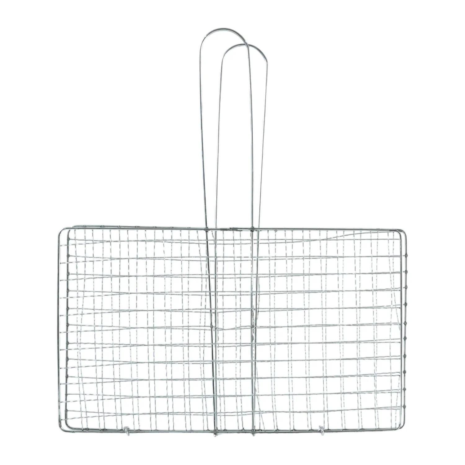 Heavy-Duty Stainless-Steel Barbecue Grill Basket (1 Pc) - Image 4