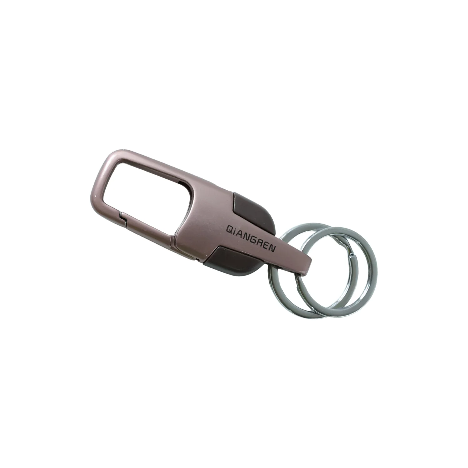 Heavy Duty Stainless Steel Key Holder with Dual Ring Carabiner Clip 1 Pc - Image 5