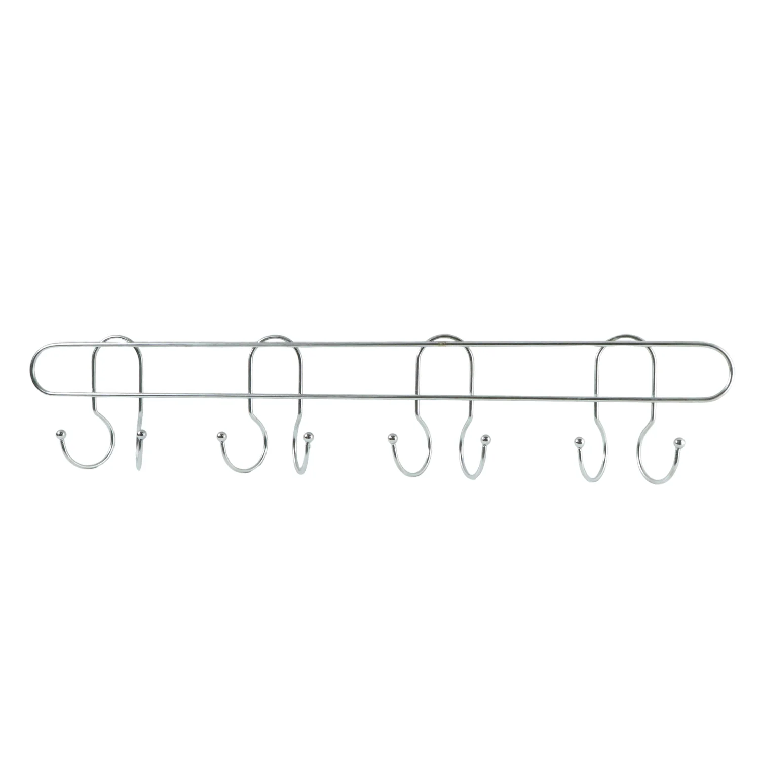Heavy Duty Stainless Steel Wall Mounted Hook Rack (1 Pc) - Image 4