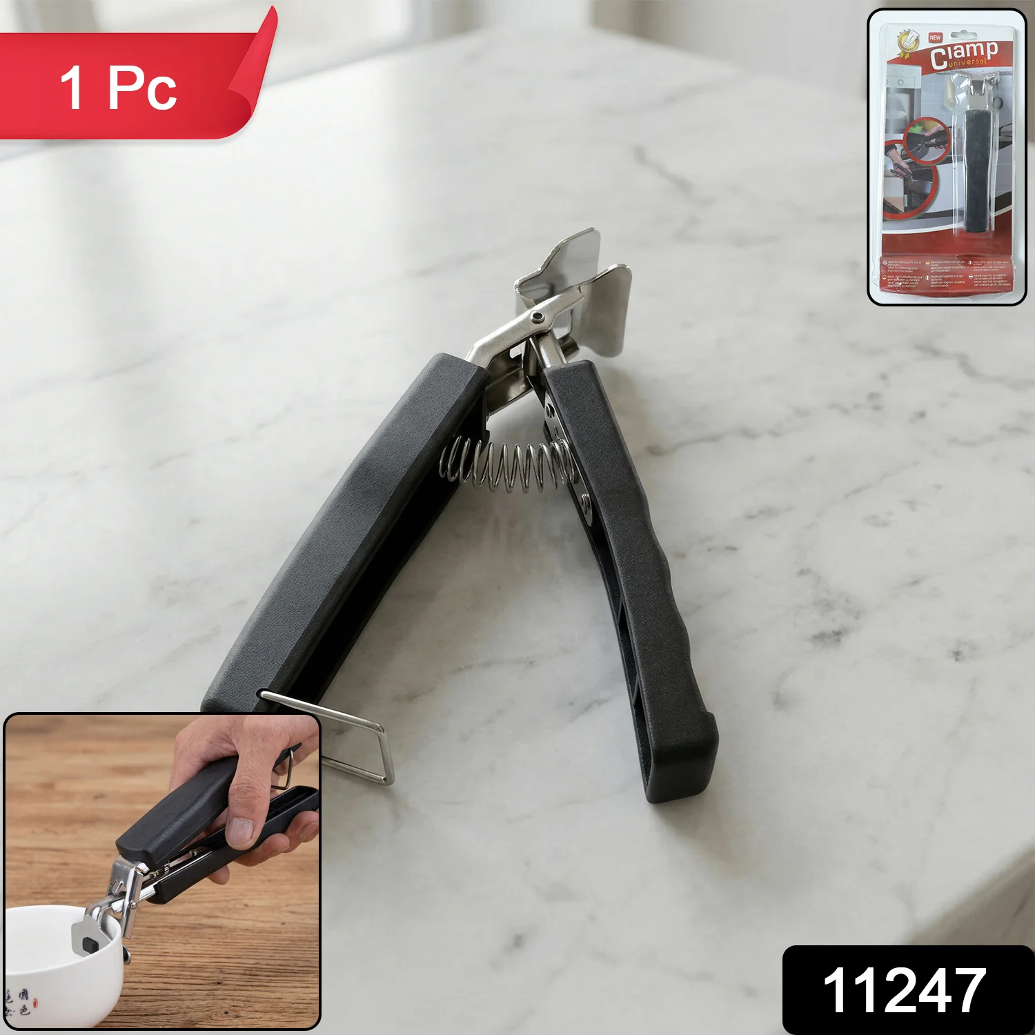 Heavy Duty Universal Pot Pan Gripper Clamp (1 Pc) - Image 2