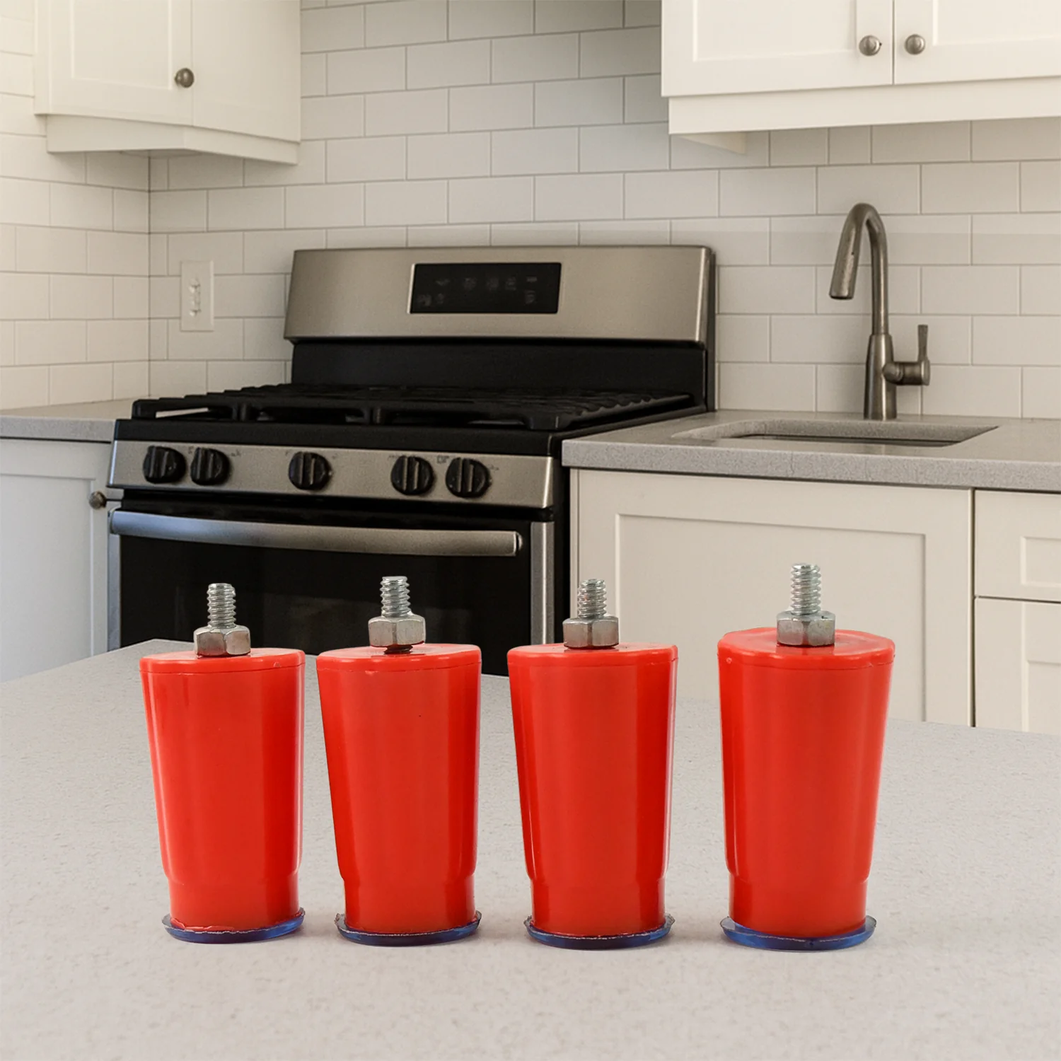 Heavy-Duty Universal Stove Legs for Gas Stove (4 Pc Set) - Image 6