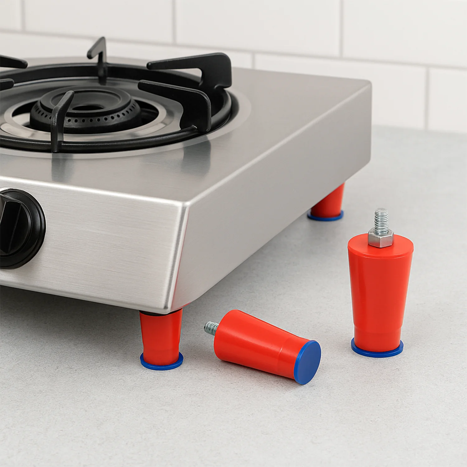Heavy-Duty Universal Stove Legs for Gas Stove (4 Pc Set) - Image 7
