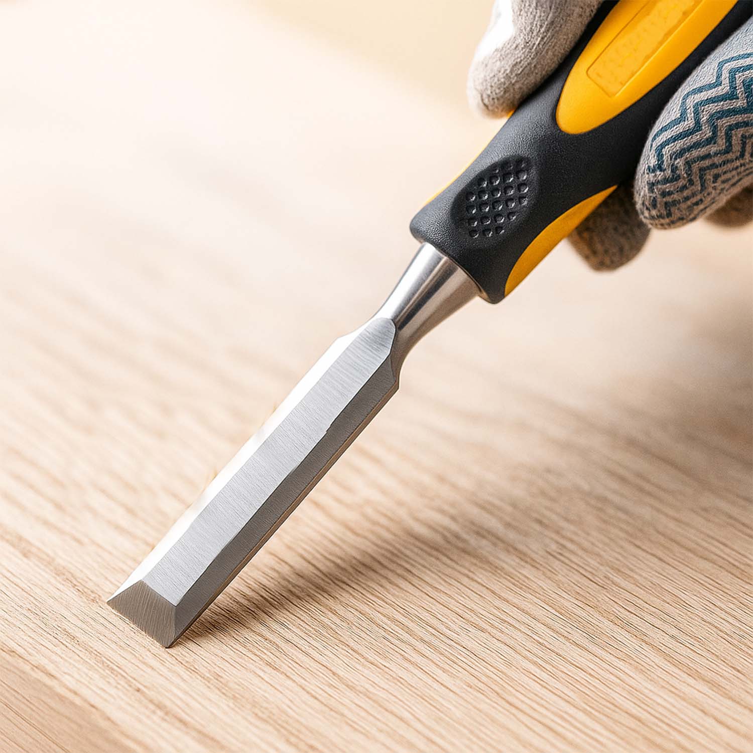 Heavy-Duty Woodworking Chisel with Ergonomic Handle (12mm / 1 Pc) - Image 6