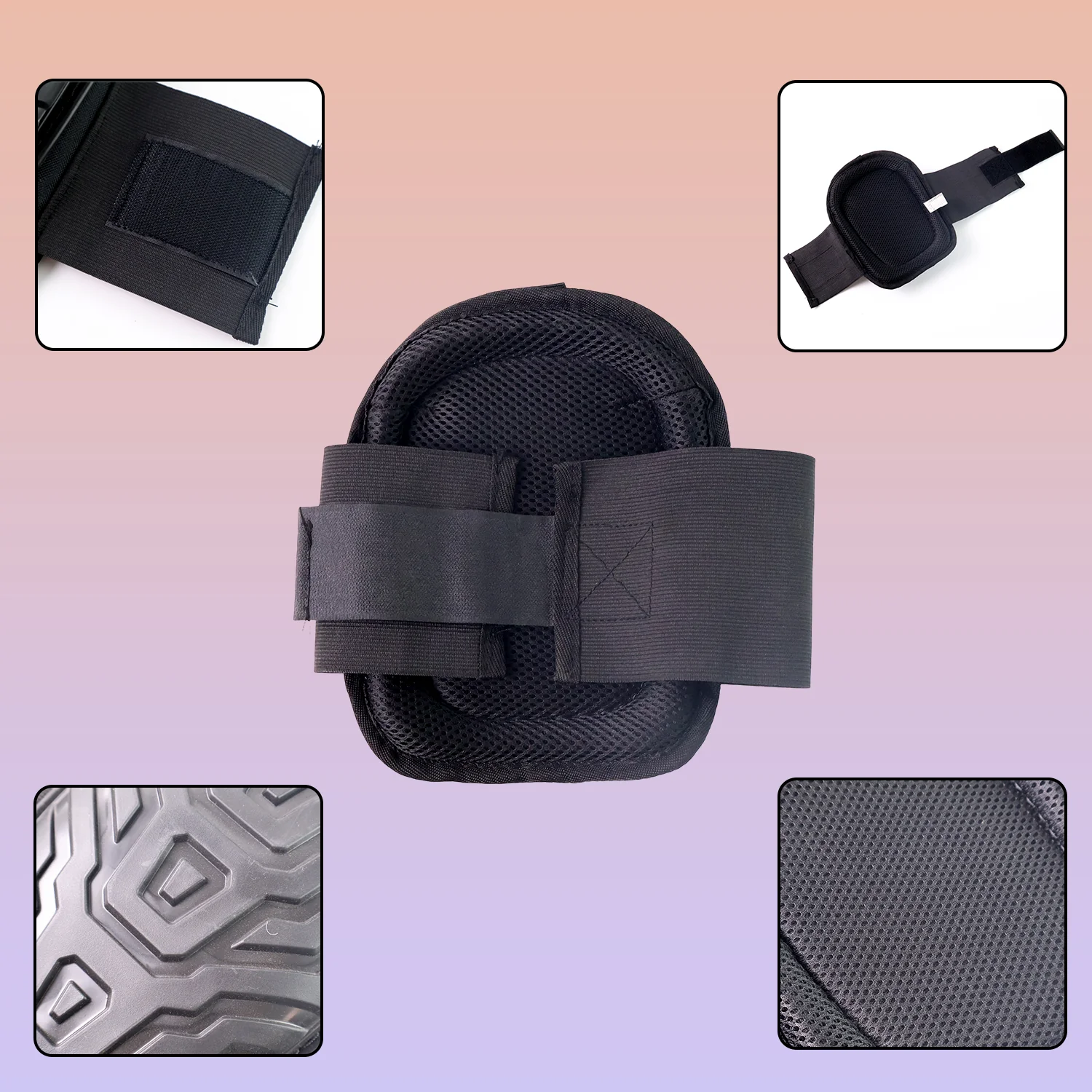 Heavy-Duty Work Knee Pad with Shock-Resistant Shell & Adjustable Straps (1 Pc) - Image 8