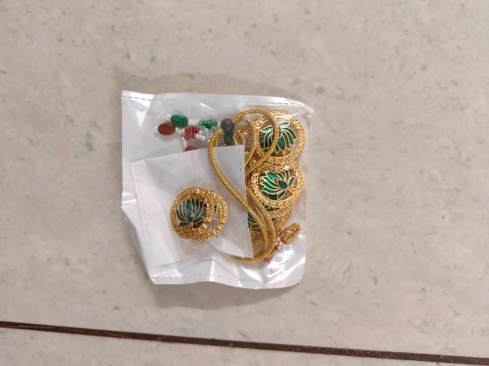 Heavy R Gold-Tone Traditional Filigree Choker Set - Image 5