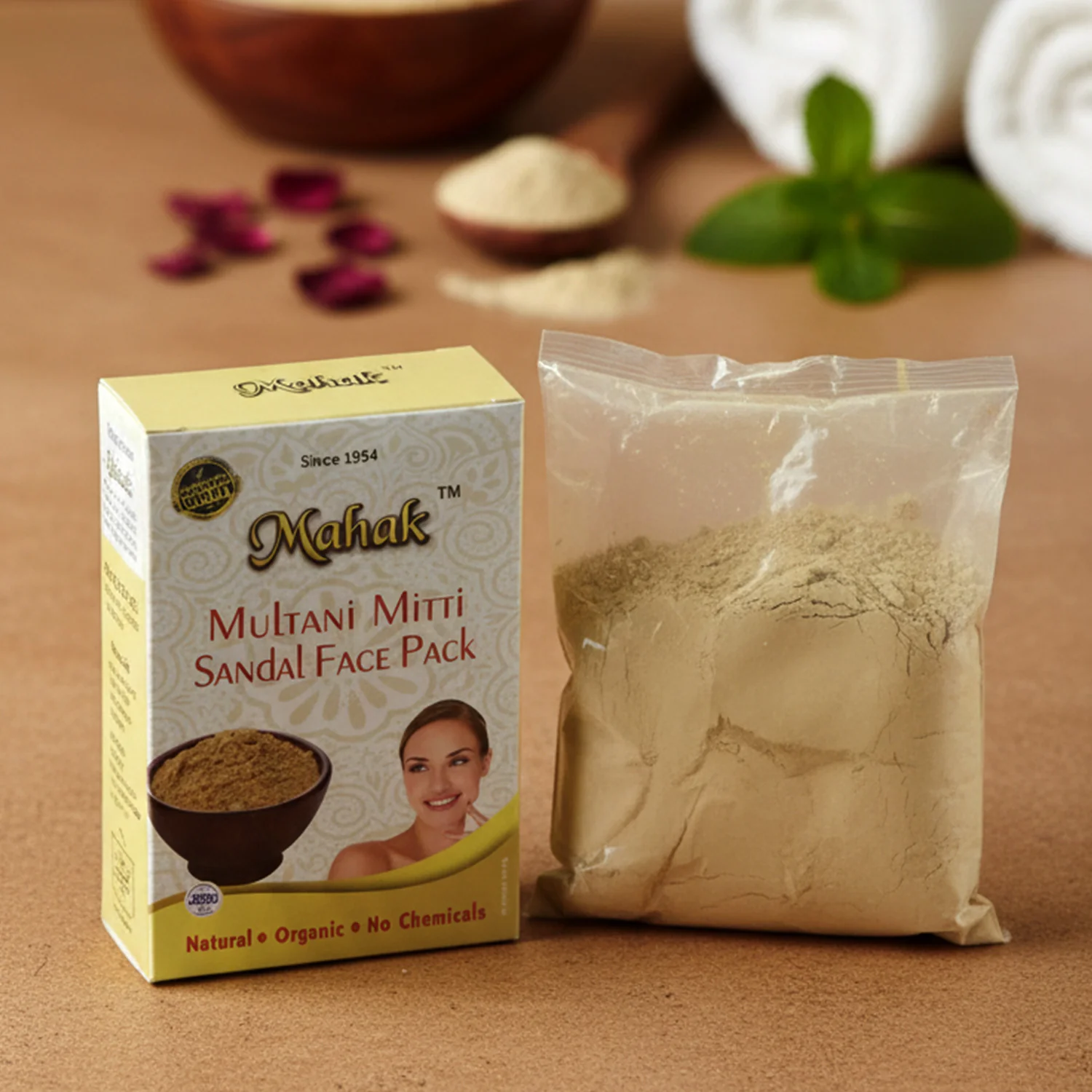 Herbal Multani Mitti and Sandal Face Pack – 80 gm - Image 7