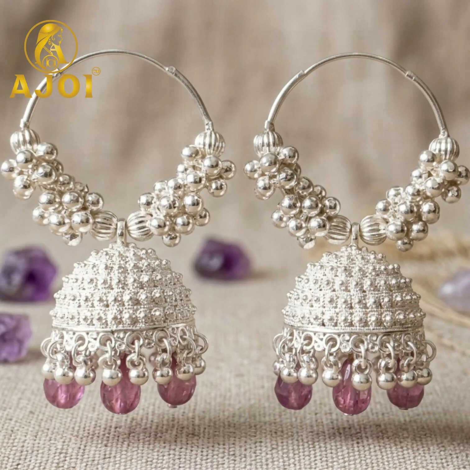 Heritage Silver with Ruby Drops - Image 4