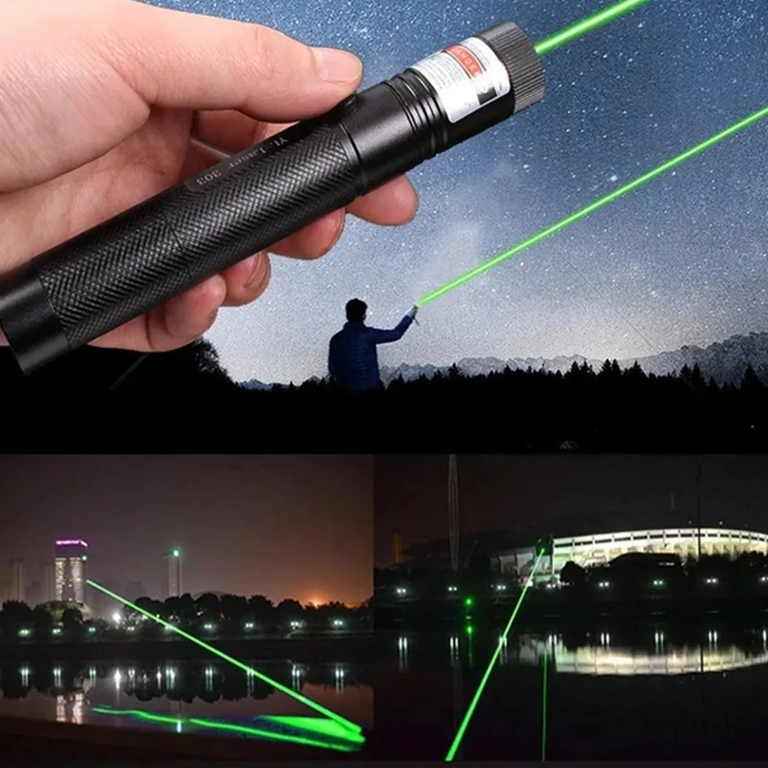 High-Power Green Laser Pointer Set - Image 6