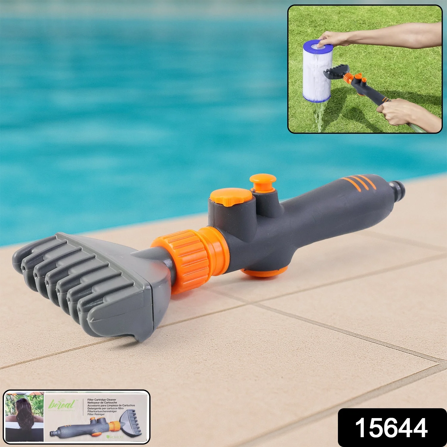 High-Pressure Pool Filter Cartridge Cleaner Nozzle (1 Pc) - Image 2
