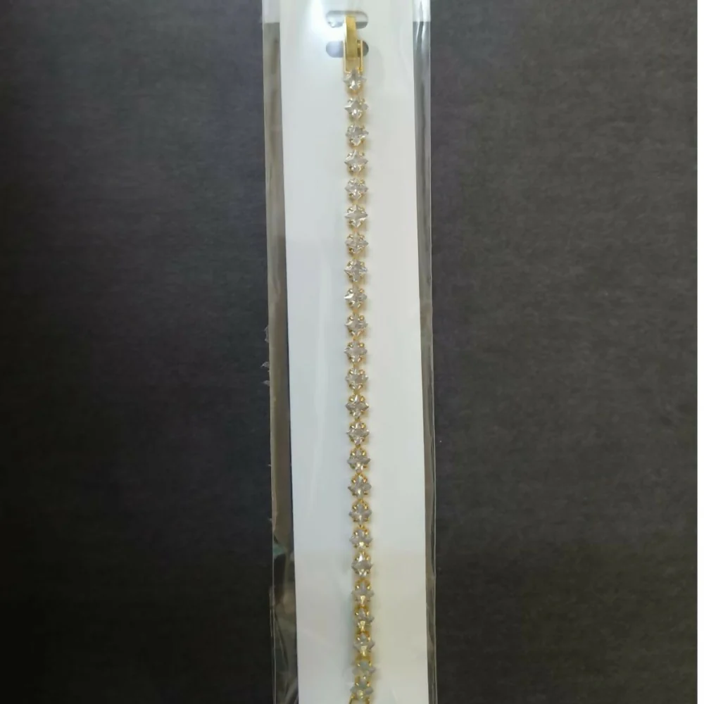High Quality Gold Plated AD Bracelet for women - Image 4